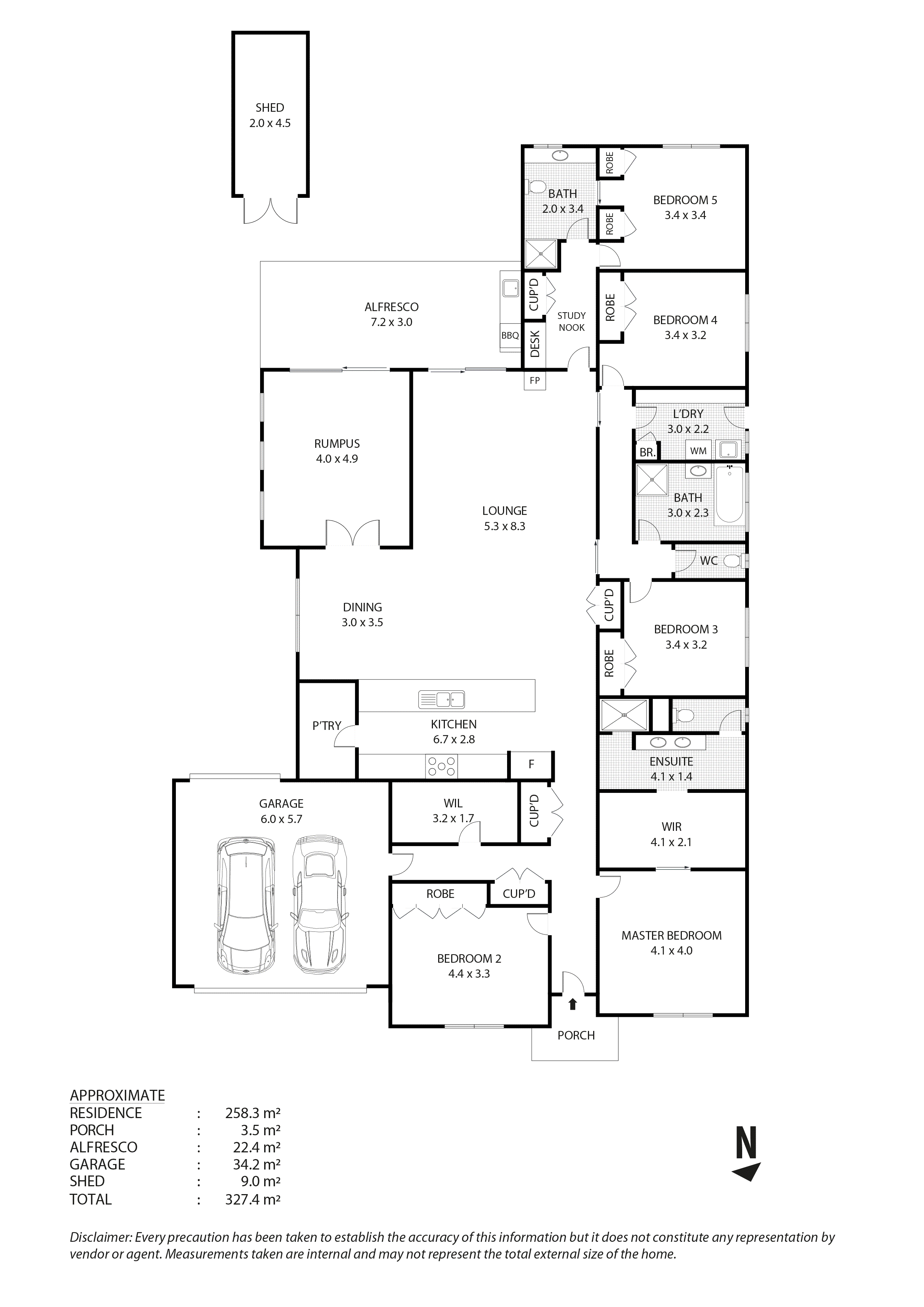 13 Westwood Road, Kilmore VIC 3764 - Floorplan