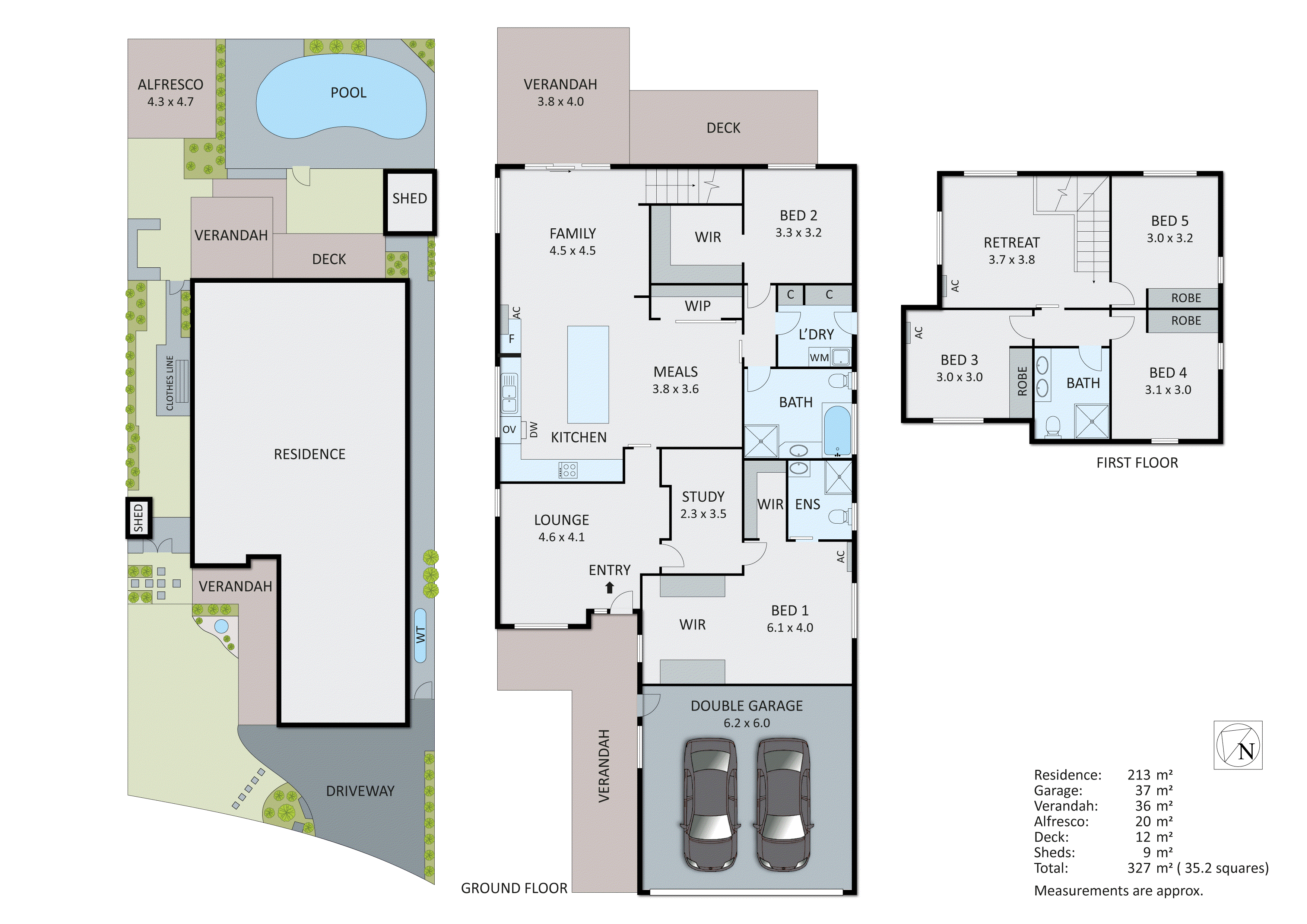 13 Wildoer Drive, Aspendale Gardens VIC 3195 - Floorplan