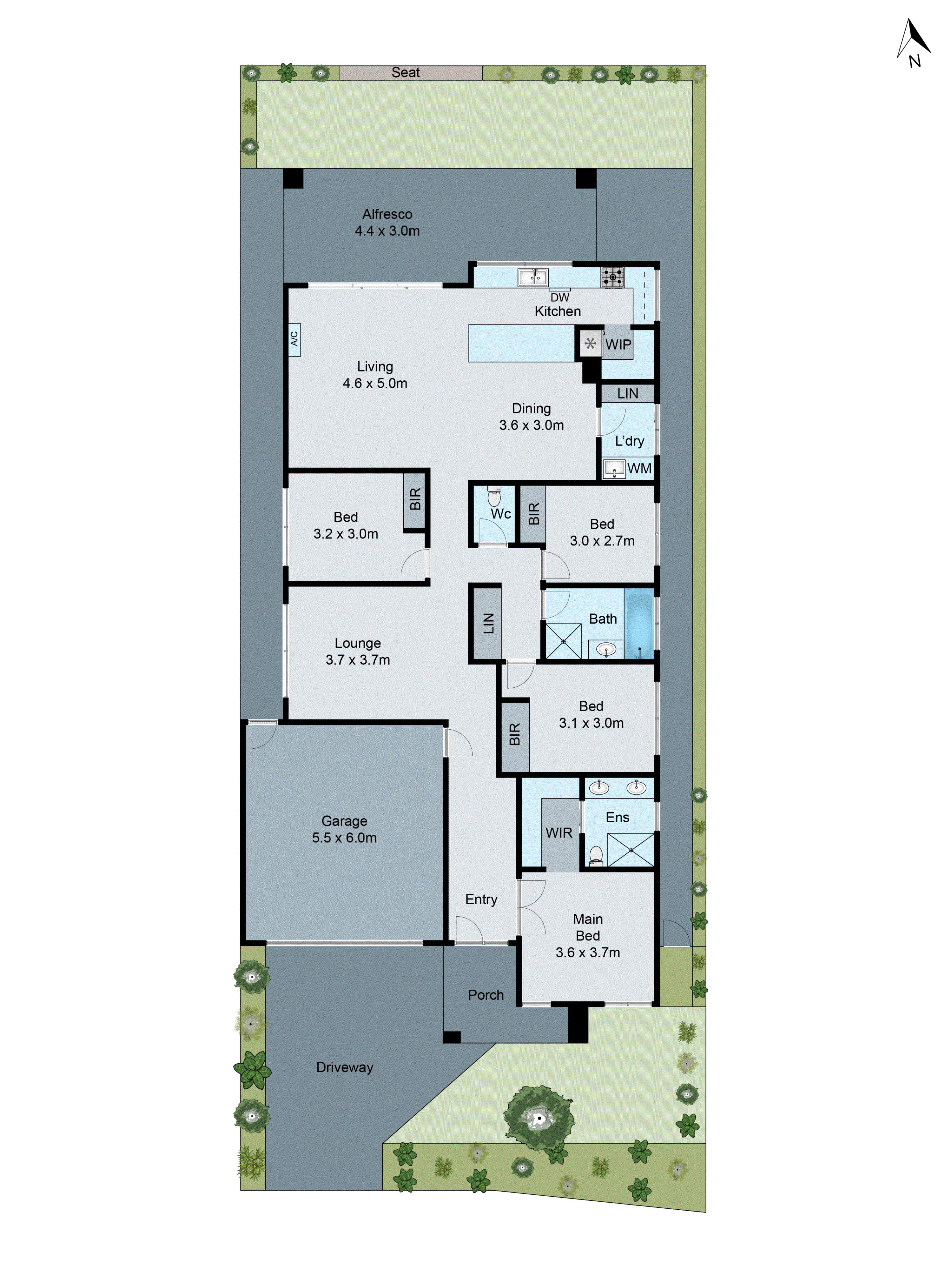 13 Wurrook Circuit, North Geelong VIC 3215 - Floorplan