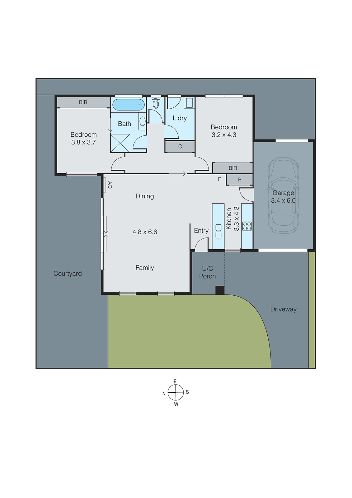13 Yalloak Street, Norlane VIC 3214 - Floorplan