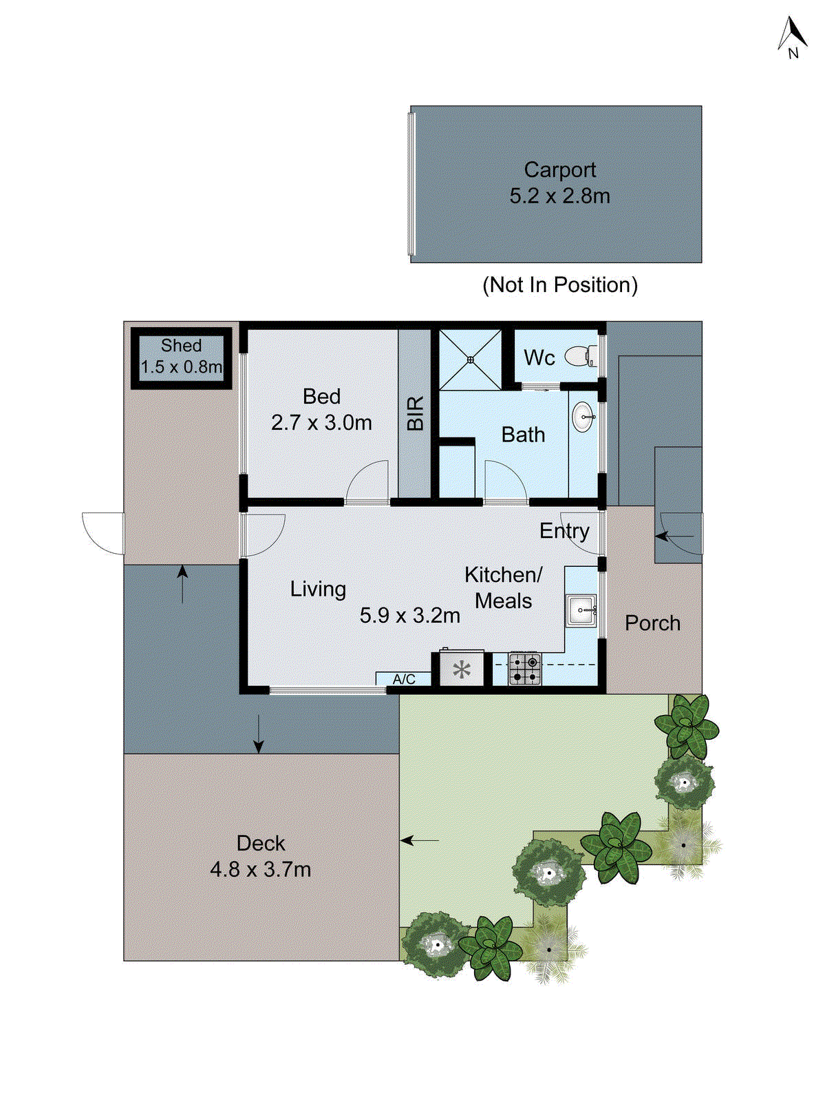 1/30 Albert Street, Geelong West VIC 3218 - Floorplan