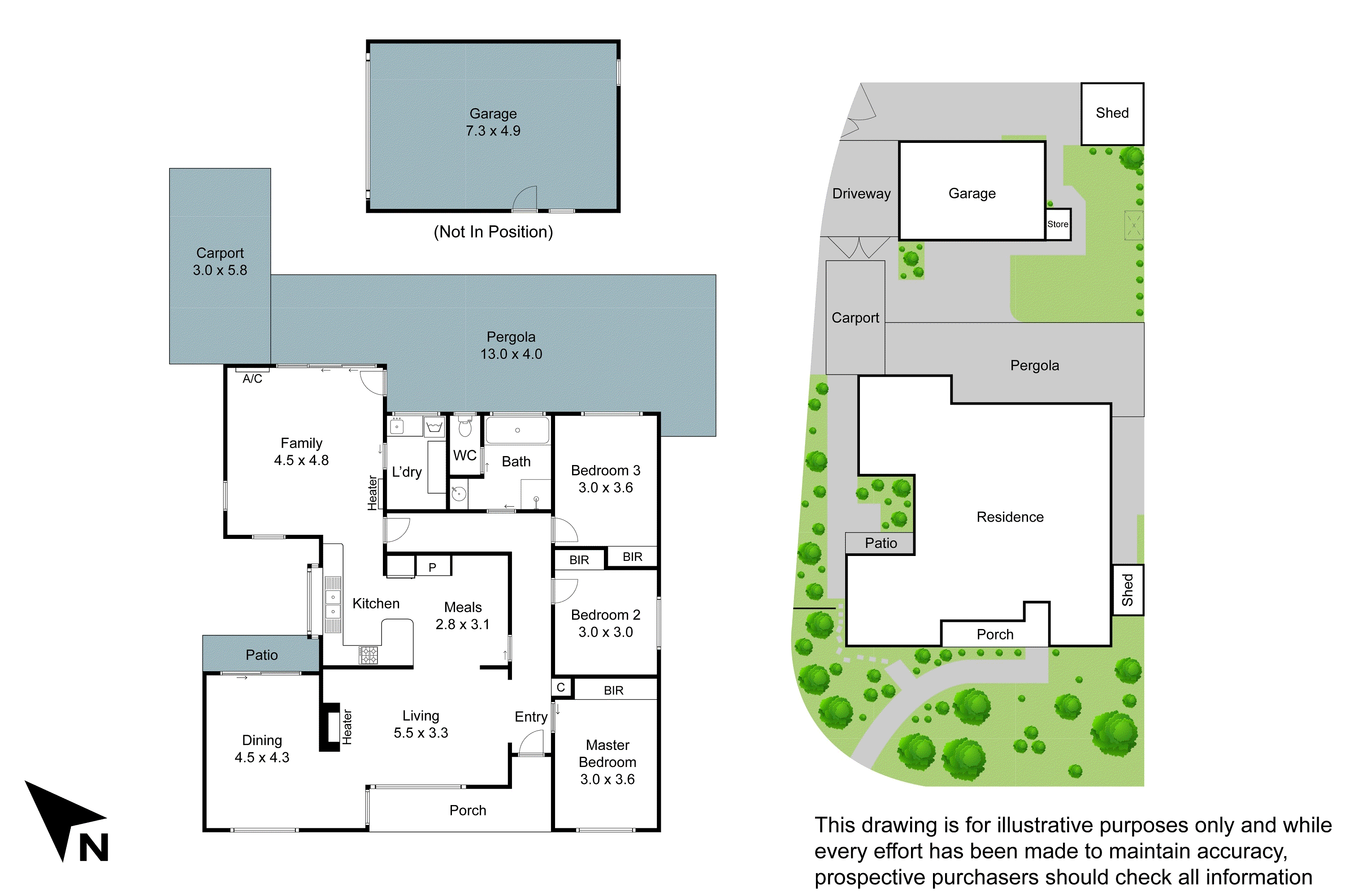 130 Brandon Park Drive, Wheelers Hill VIC 3150 - Floorplan