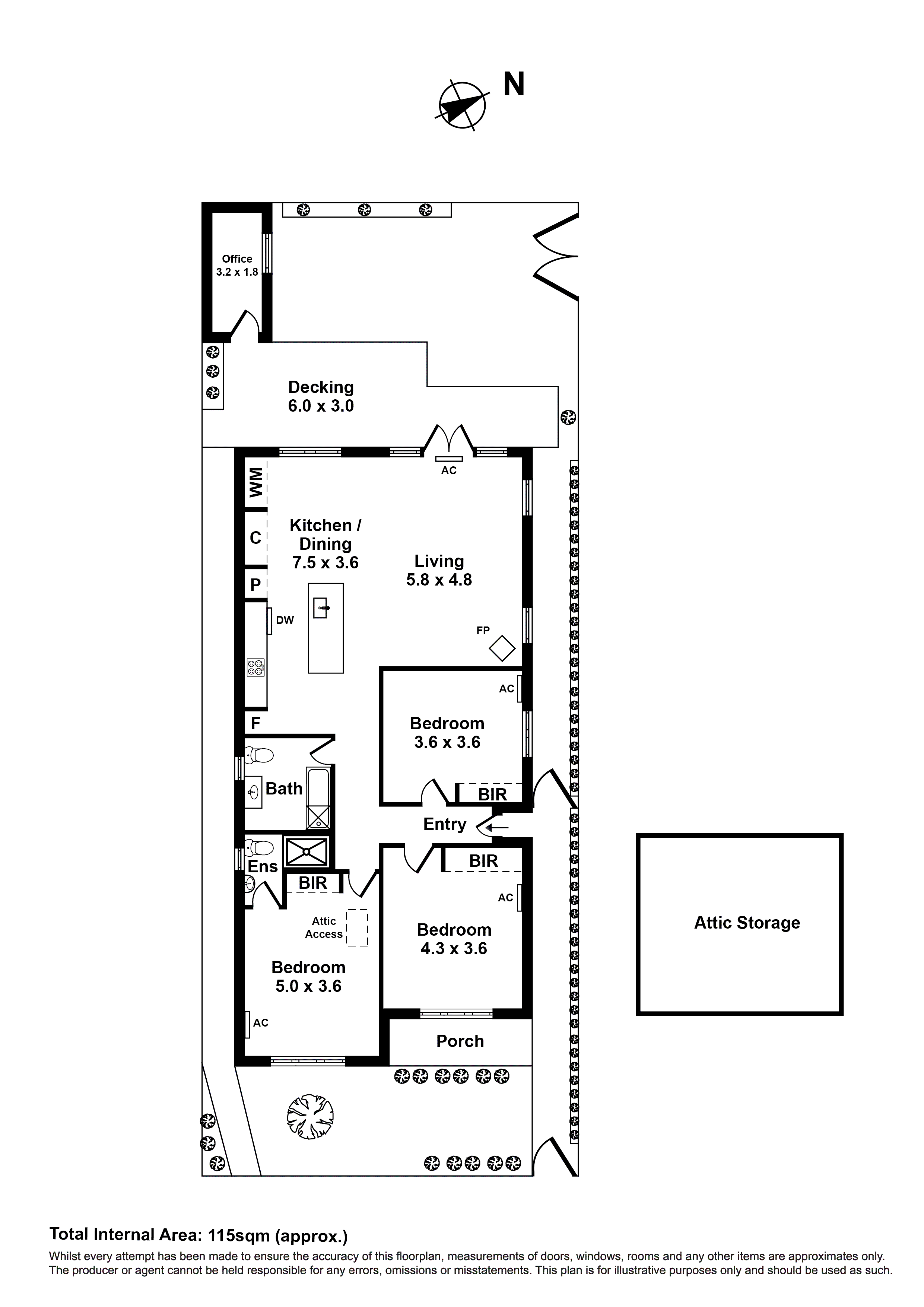 130 Chirnside Street, Kingsville VIC 3012 - Floorplan