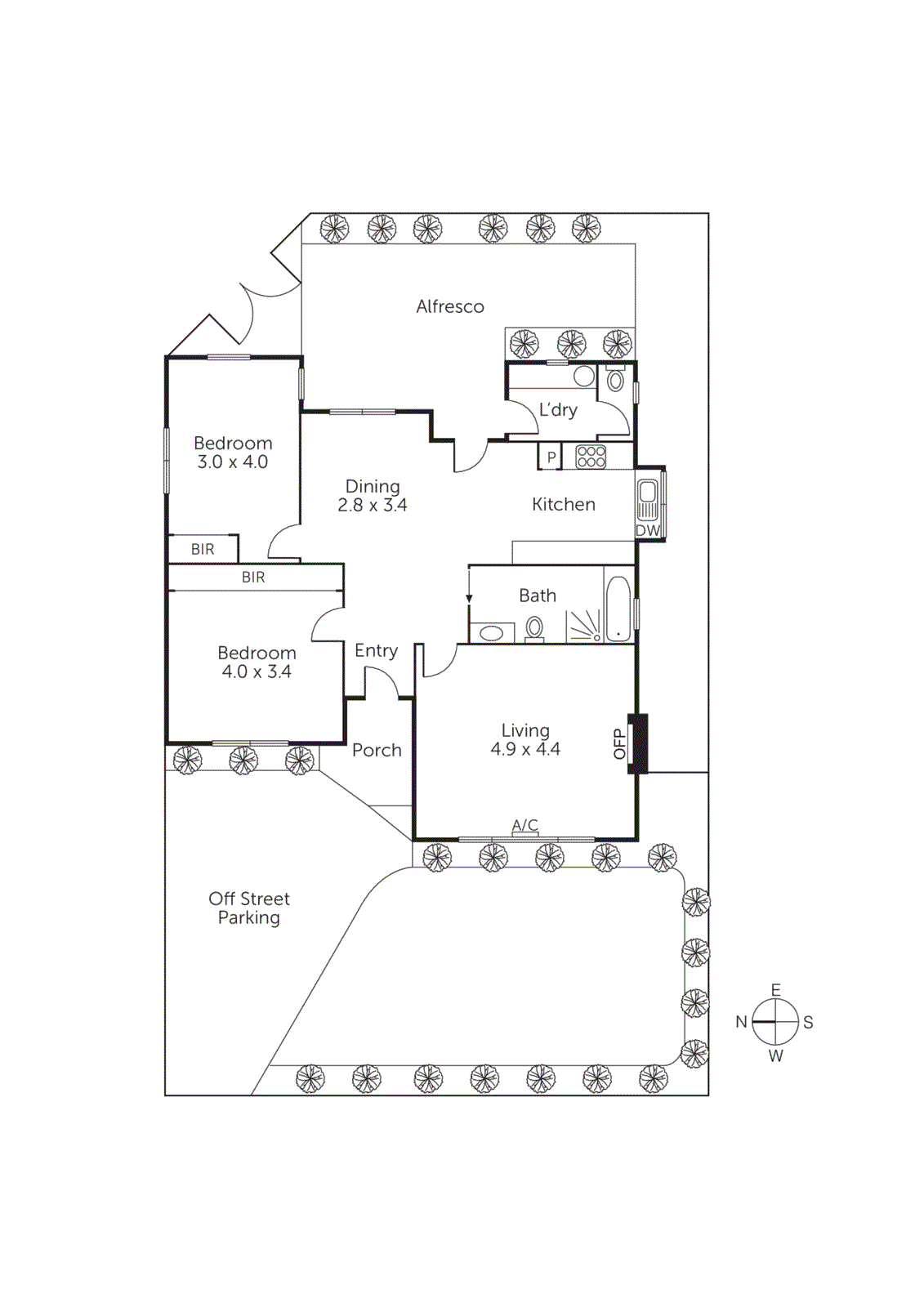 1/30 Daley Street, Bentleigh VIC 3204 - Floorplan