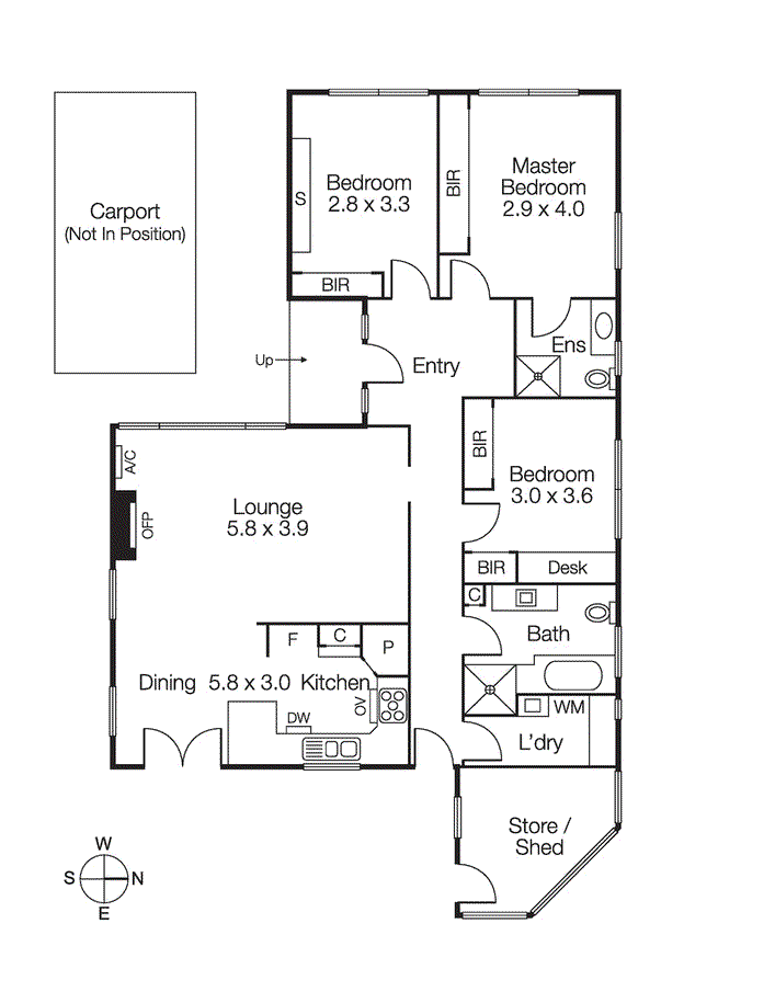 1/30 Ivy Street, Hampton VIC 3188 - Floorplan