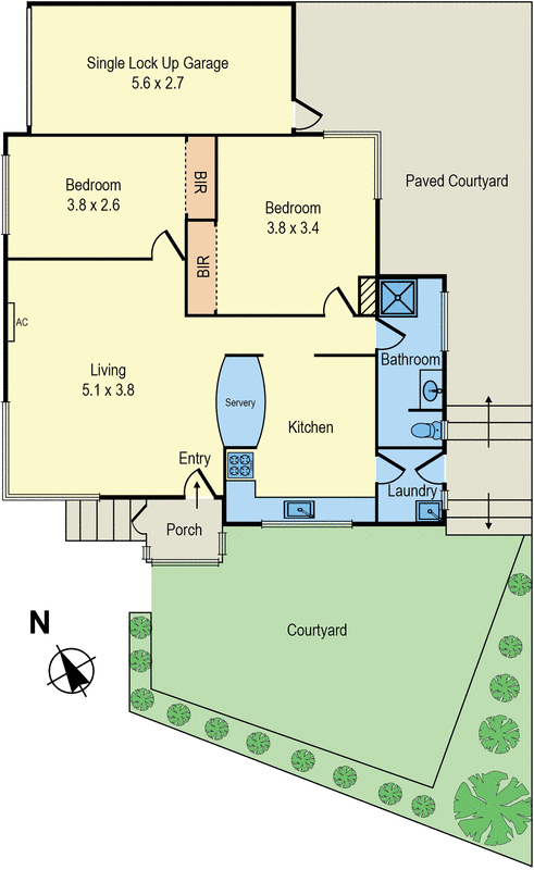 1/30 Mentone Parade, Mentone VIC 3194 - Floorplan
