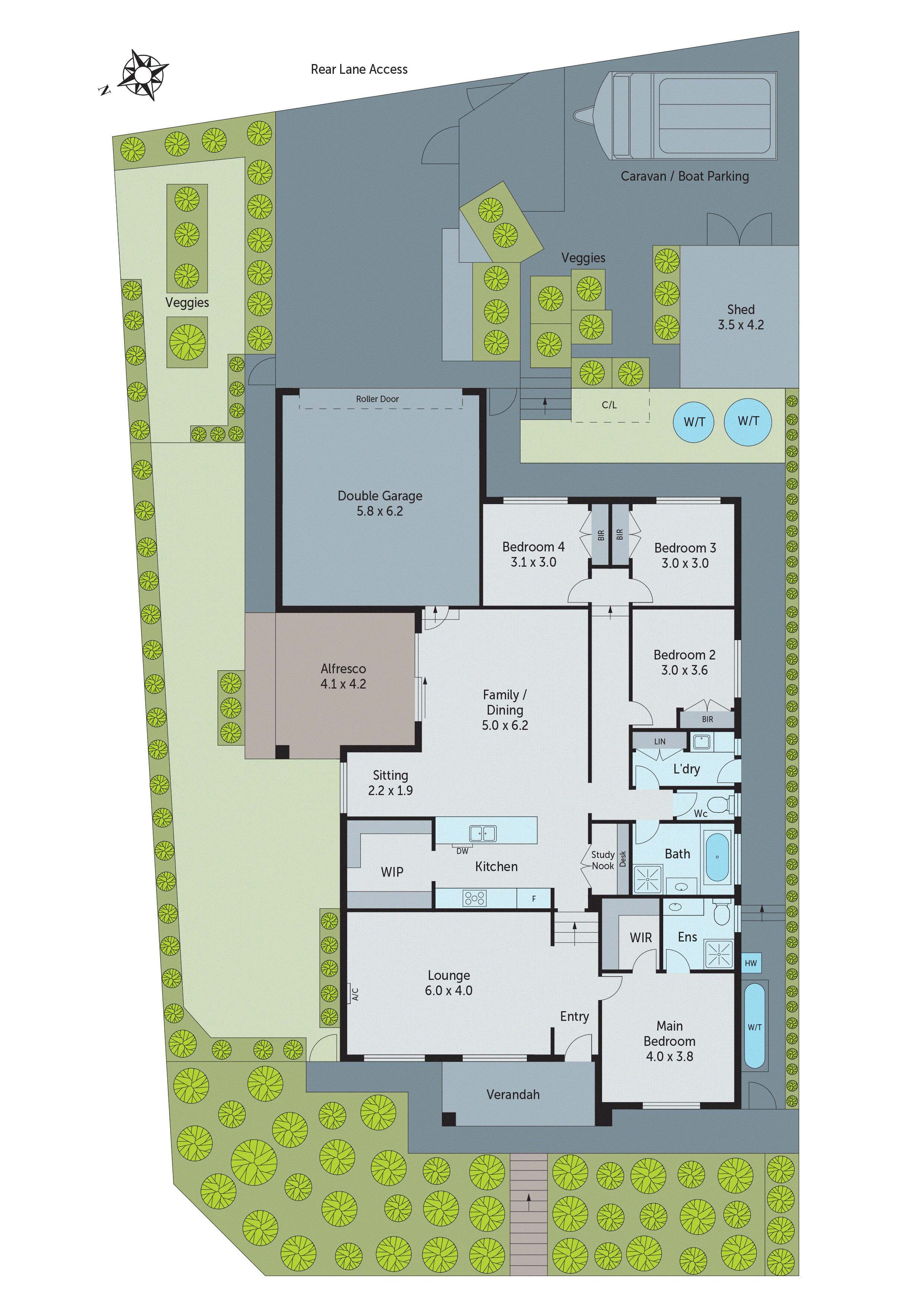 130 Mill Race Road, Highton VIC 3216 - Floorplan