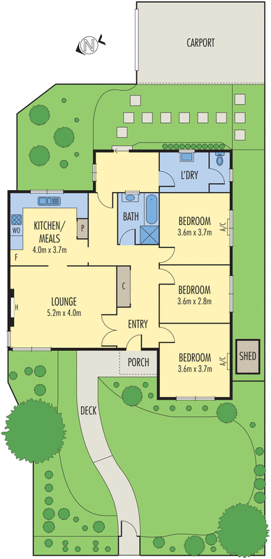 1/30 Mimosa Avenue, Oakleigh South VIC 3167 - Floorplan