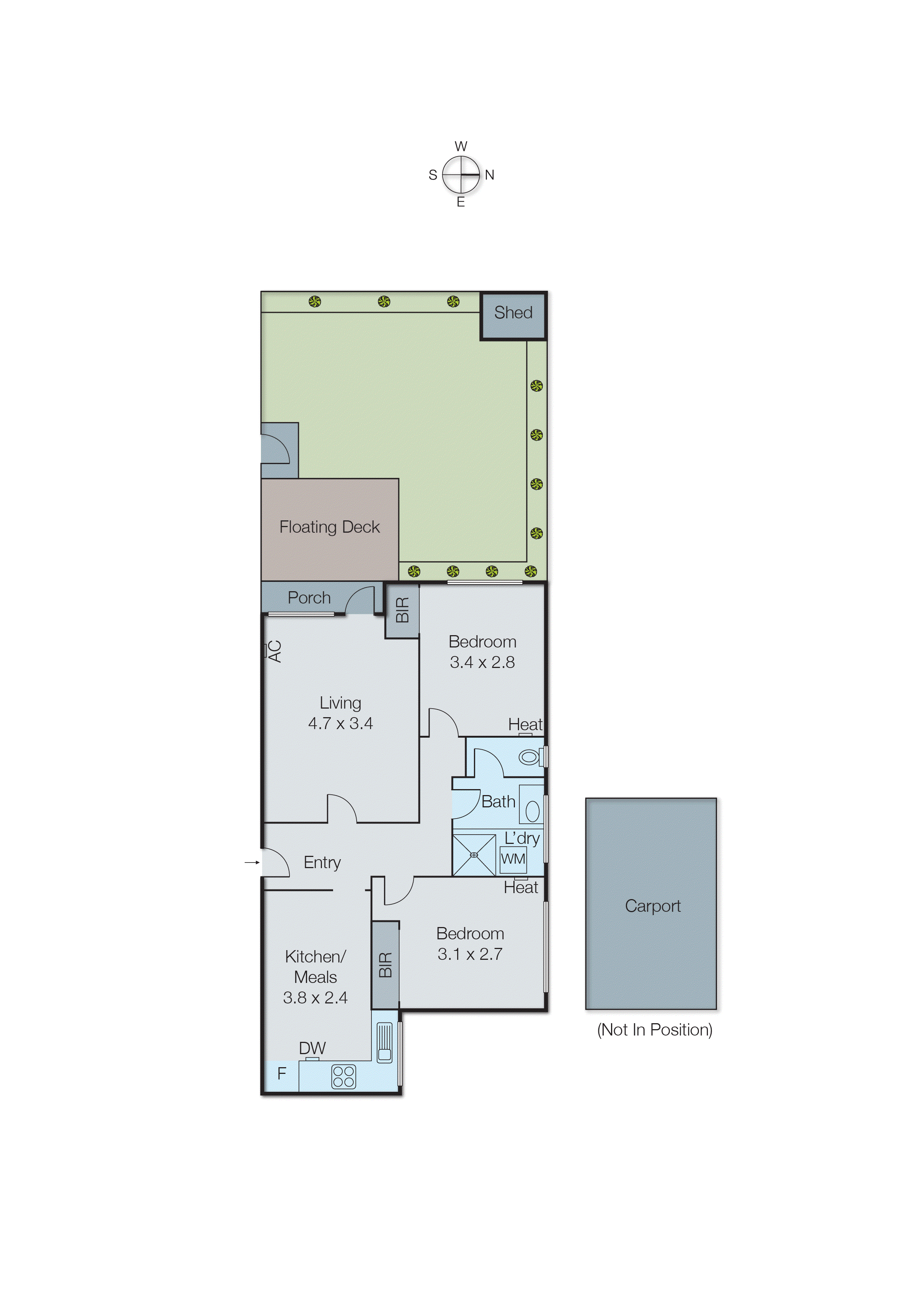 1/30 Nepean Avenue, Hampton East VIC 3188 - Floorplan