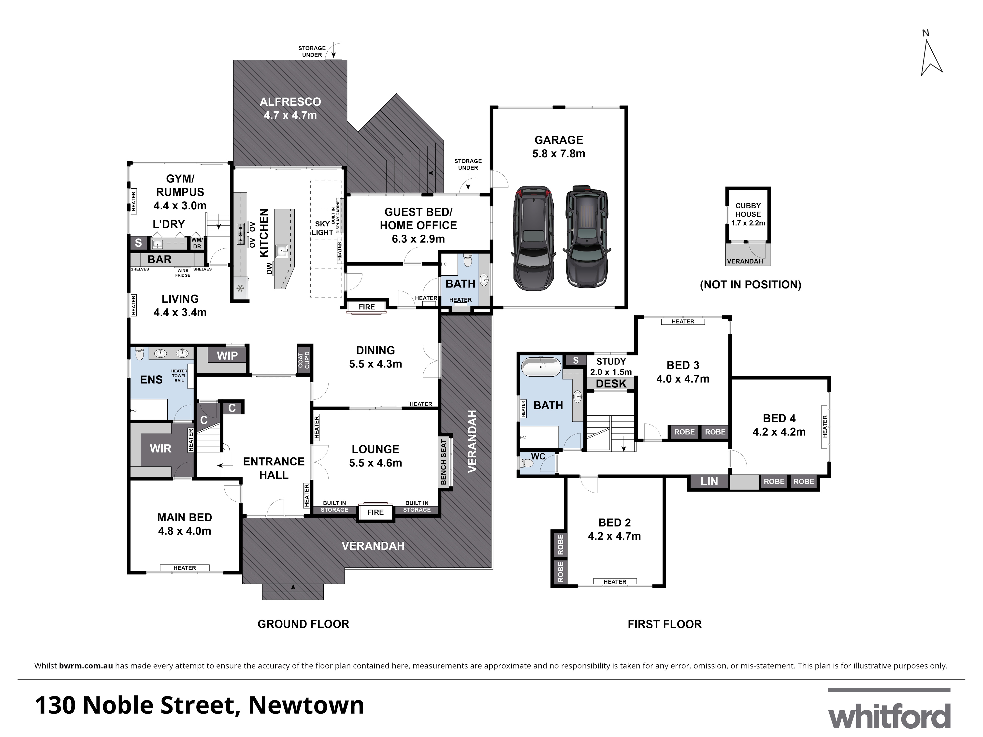 130 Noble Street, Newtown