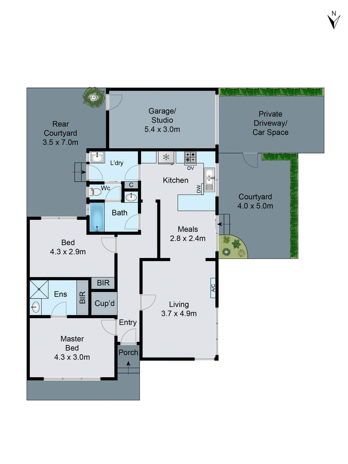 1/30 Poath Road, Hughesdale VIC 3166 - Floorplan