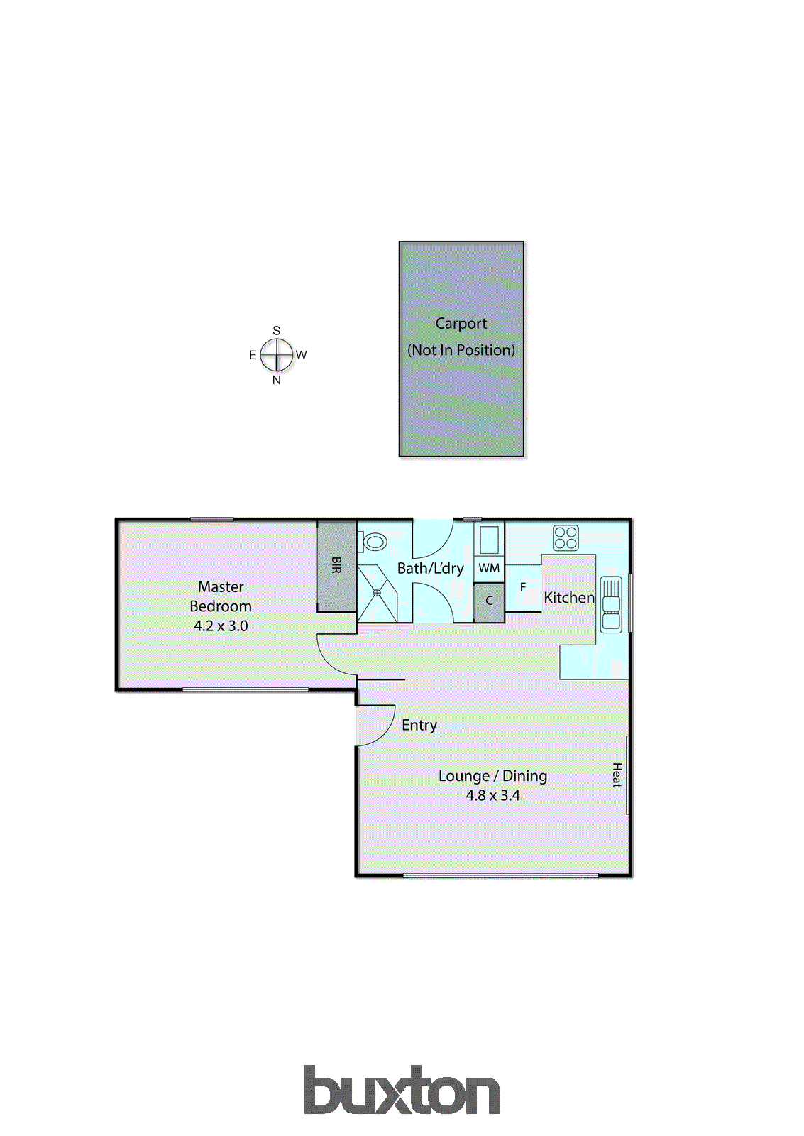 1/30 Riviera Street, Mentone VIC 3194 - Floorplan