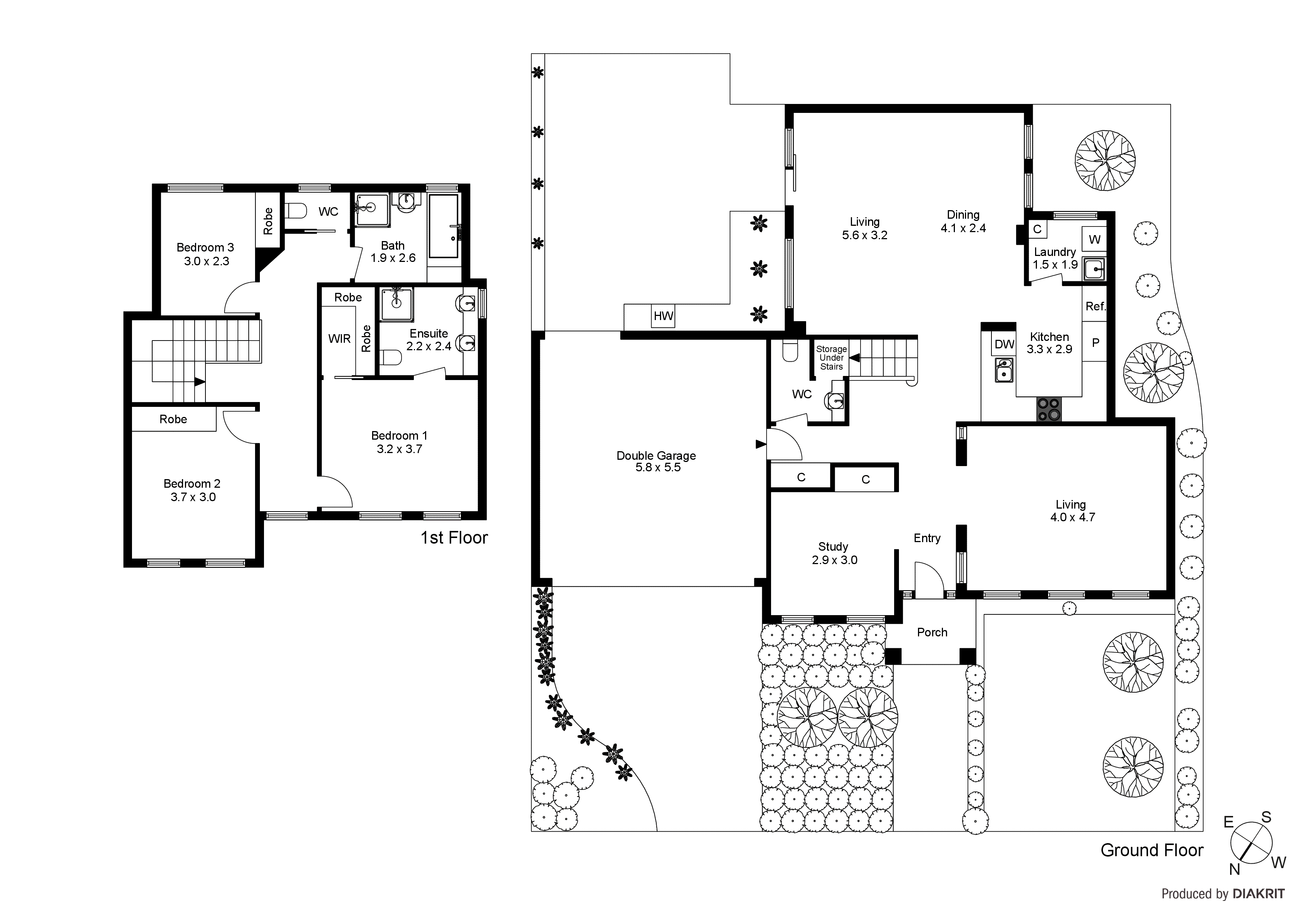 1/30 Woodbine Grove, Chelsea VIC 3196 - Floorplan