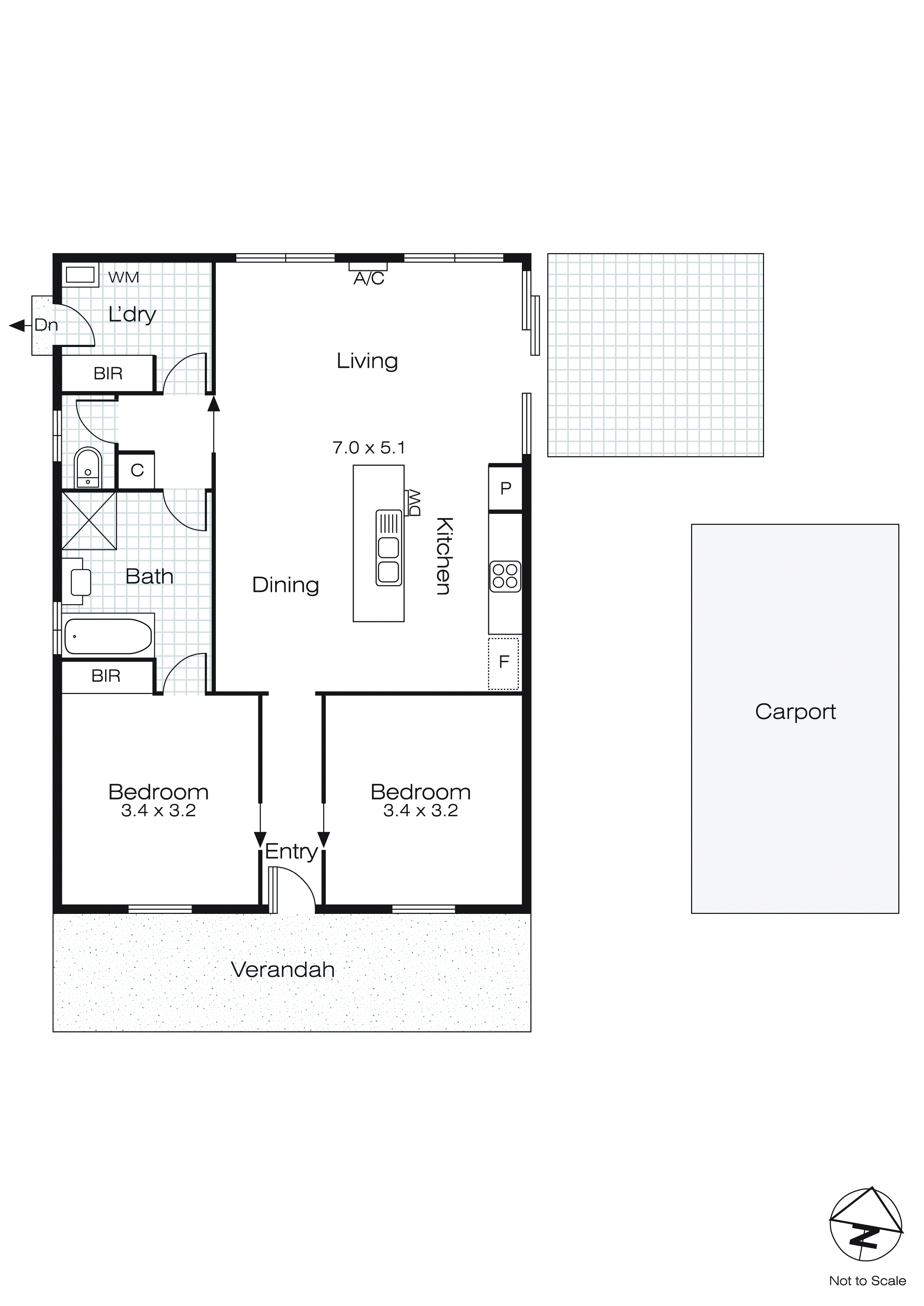 1/303 Nelson Street, Ballarat East VIC 3350 - Floorplan