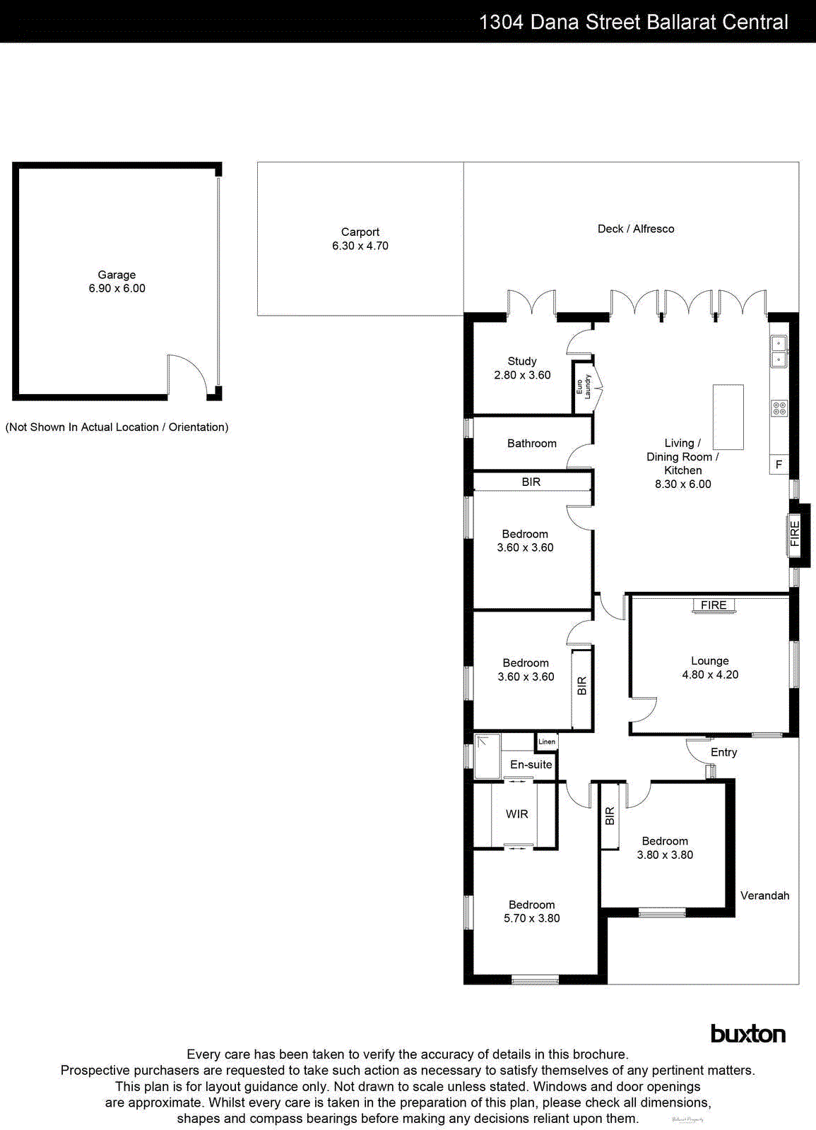 1304 Dana Street, Ballarat Central VIC 3350 - Floorplan
