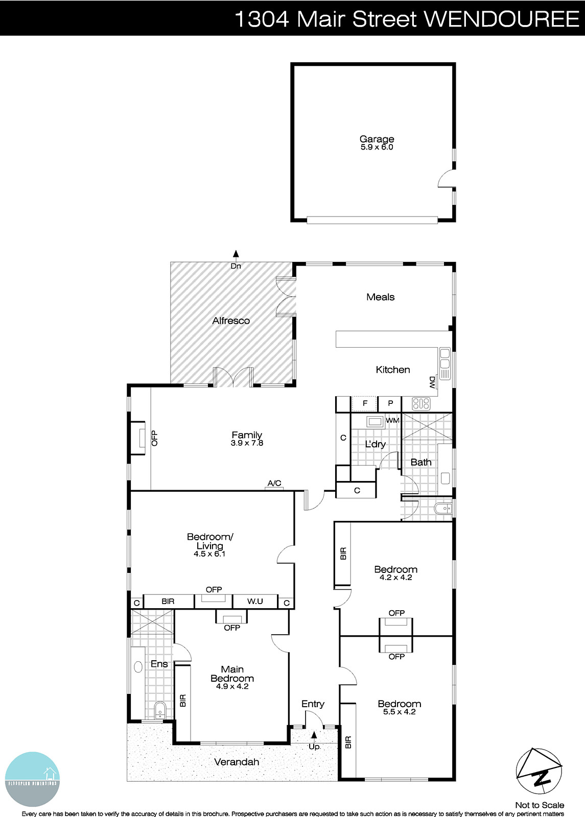 1304 Mair Street, Lake Wendouree VIC 3350 - Floorplan