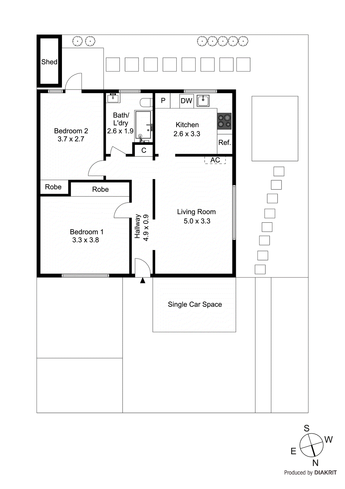 1/304 Tooronga Road, Glen Iris VIC 3146 - Floorplan
