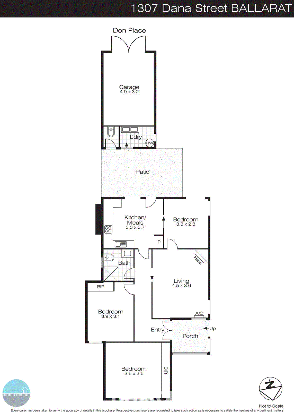 1307 Dana Street, Ballarat Central VIC 3350 - Floorplan