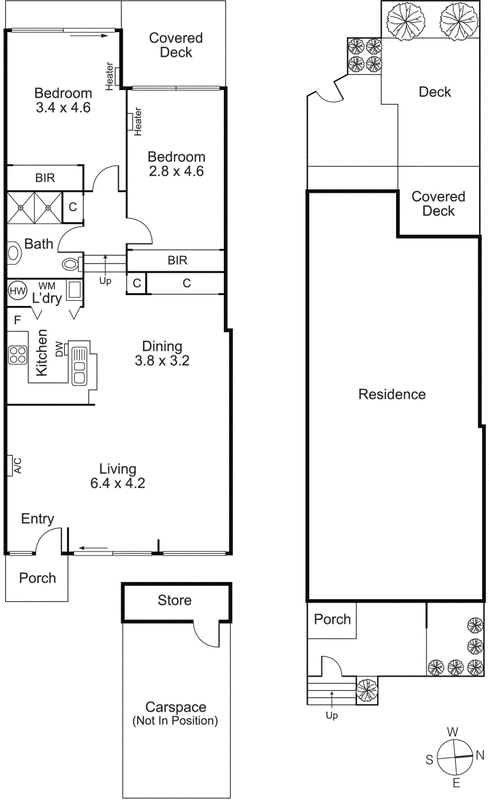 1/307 New Street, Brighton VIC 3186 - Floorplan