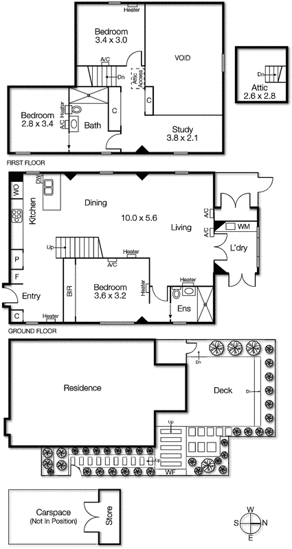 1/30A Ormond Road, Elwood VIC 3184 - Floorplan