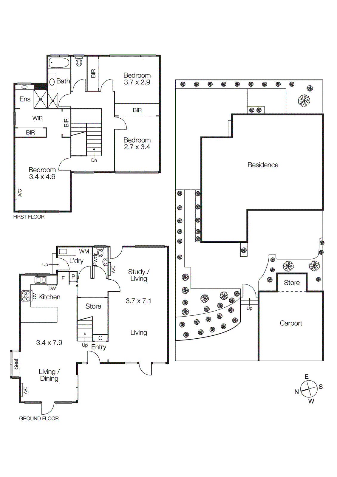 13/1-3 Landcox Street, Brighton East VIC 3187 - Floorplan