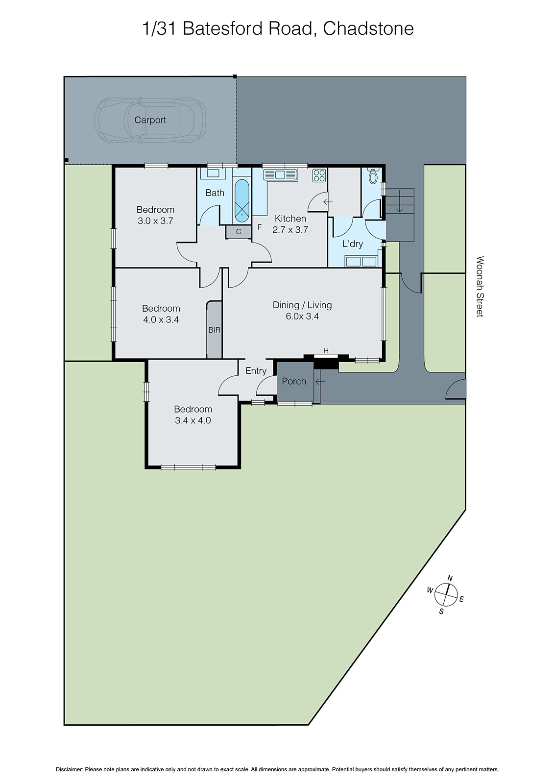 1/31 Batesford Road, Chadstone VIC 3148 - Floorplan