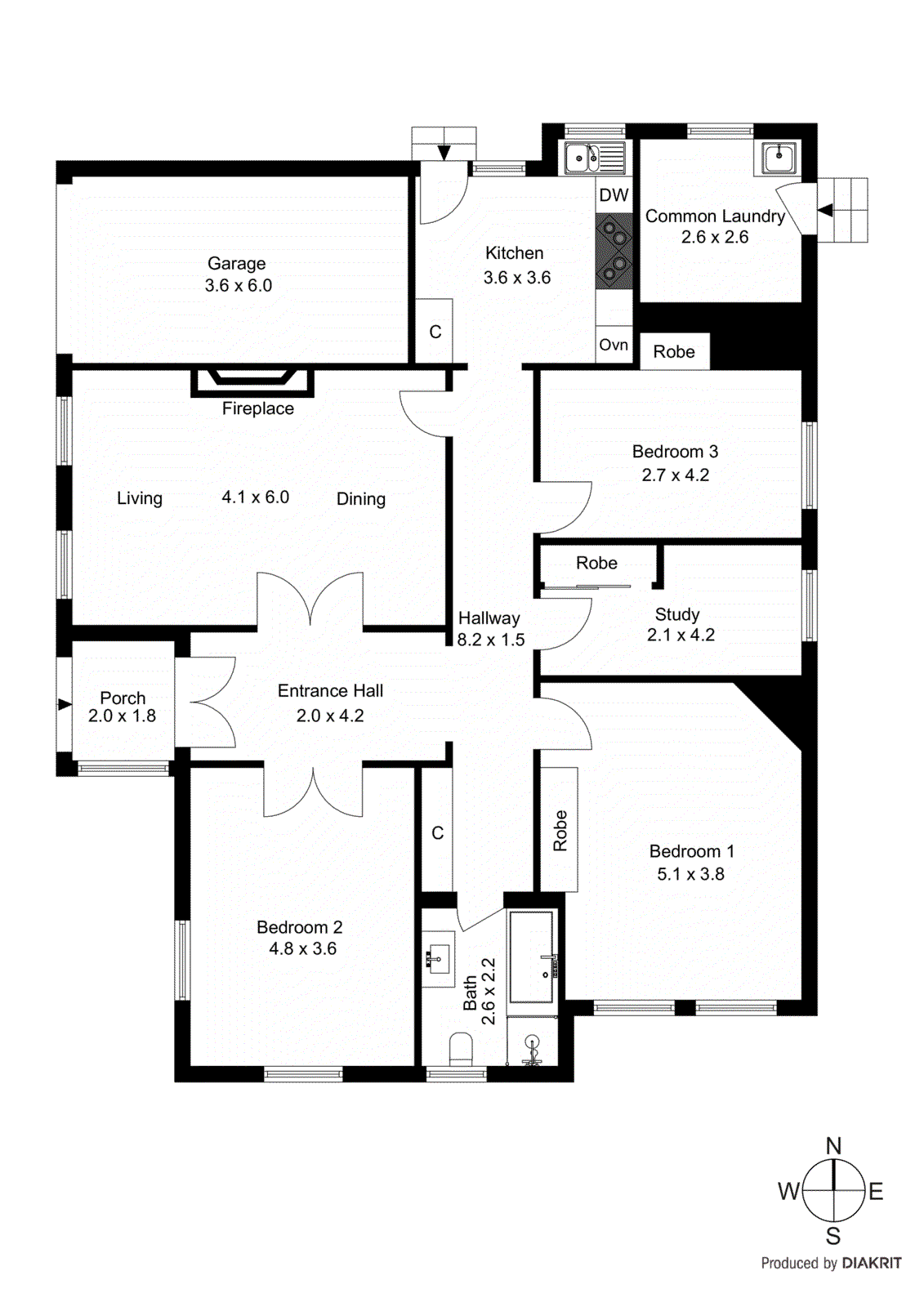 1/31 Bay Street, Brighton VIC 3186 - Floorplan