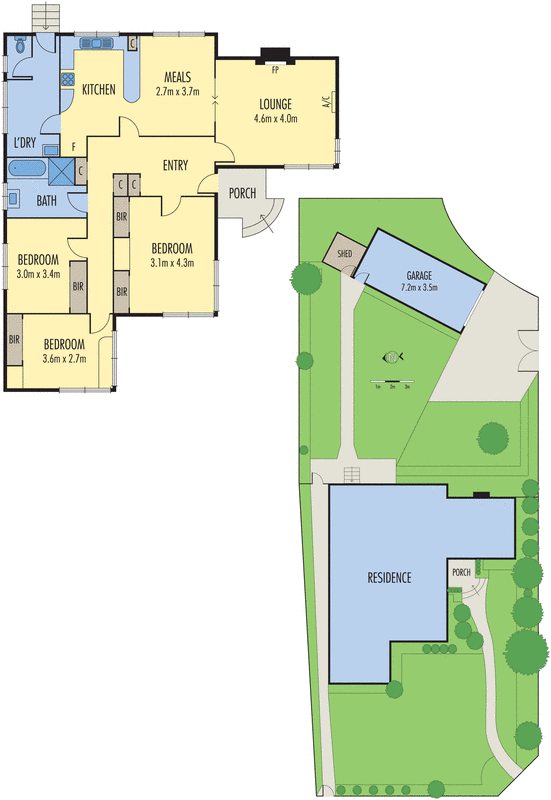 131 Boundary Road, Newcomb VIC 3219 - Floorplan