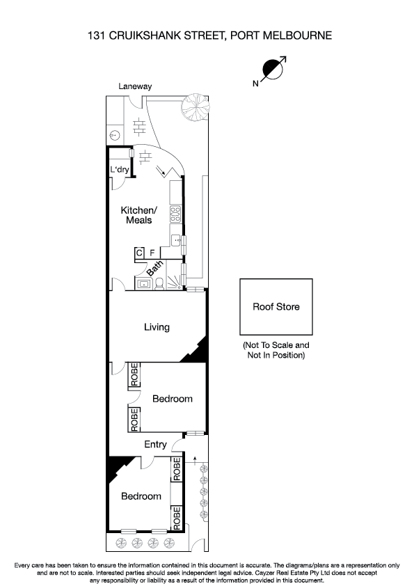 131 Cruikshank Street, PORT MELBOURNE VIC 3207 - Floorplan
