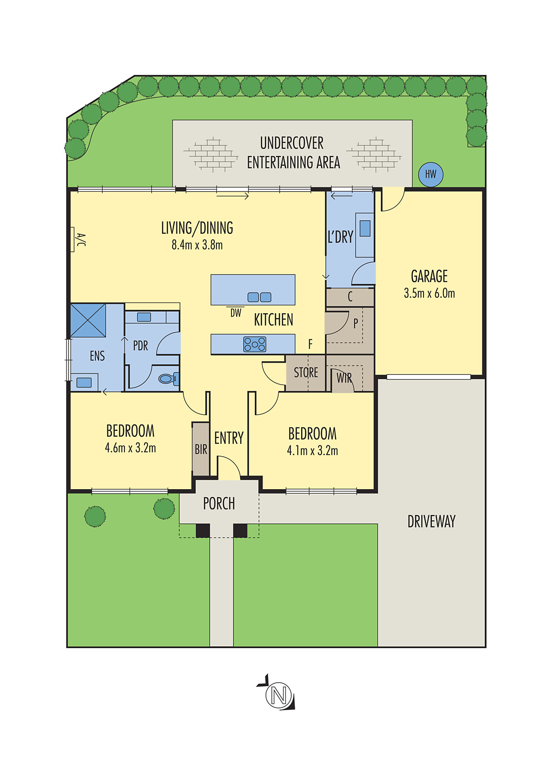1/31 Dardel Drive, Bannockburn VIC 3331 - Floorplan