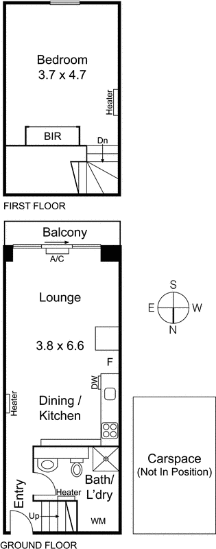 13/1 Duke Street, St Kilda VIC 3182 - Floorplan