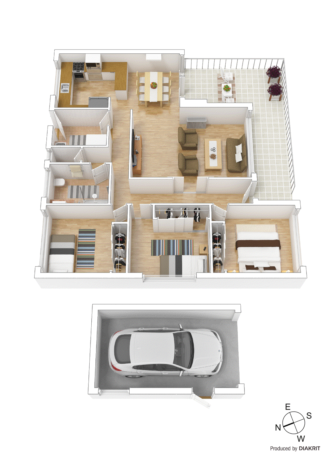1/31 Sarton Road, Clayton VIC 3168 - Floorplan