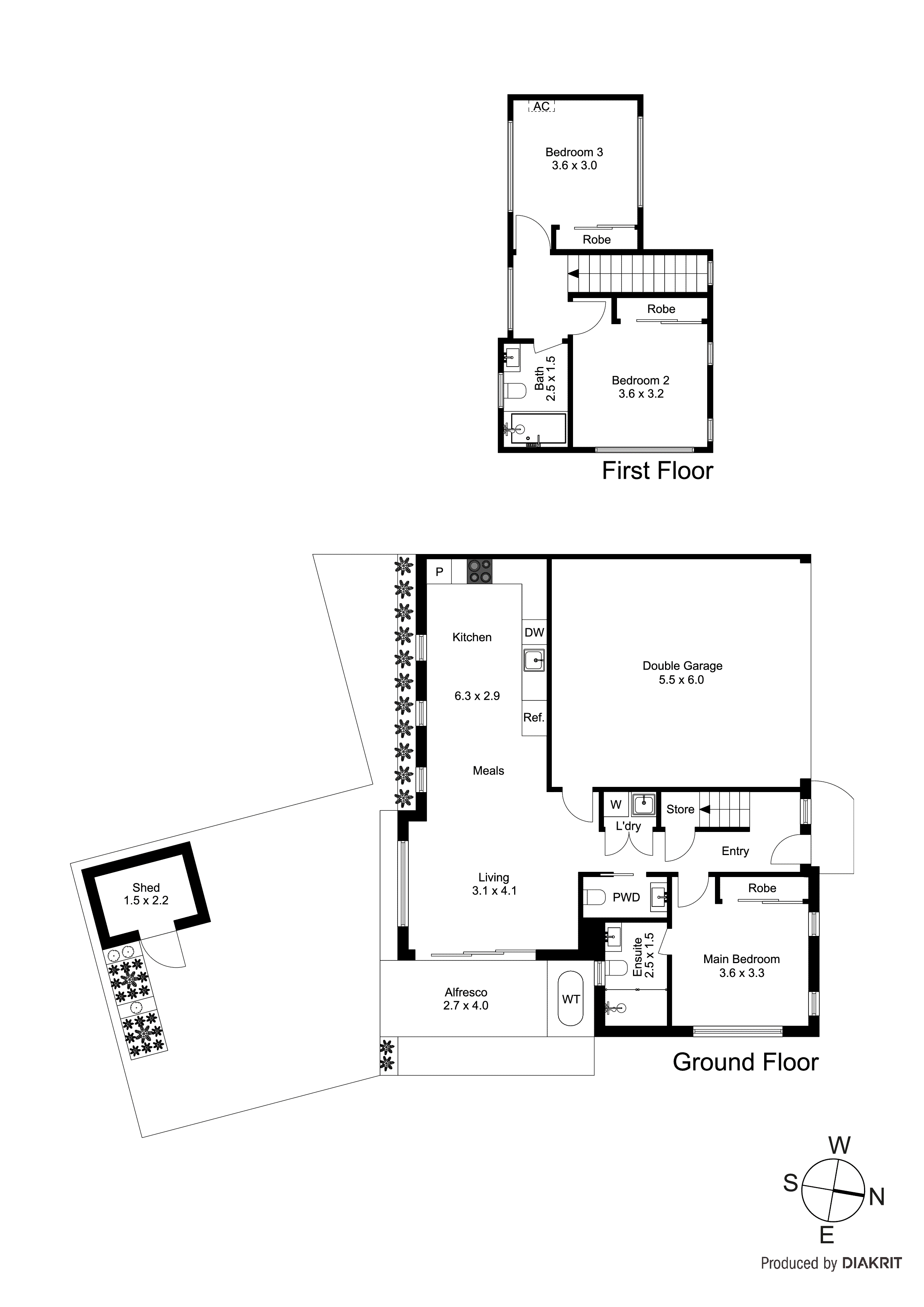13/1 Valetta Street, Carrum VIC 3197 - Floorplan