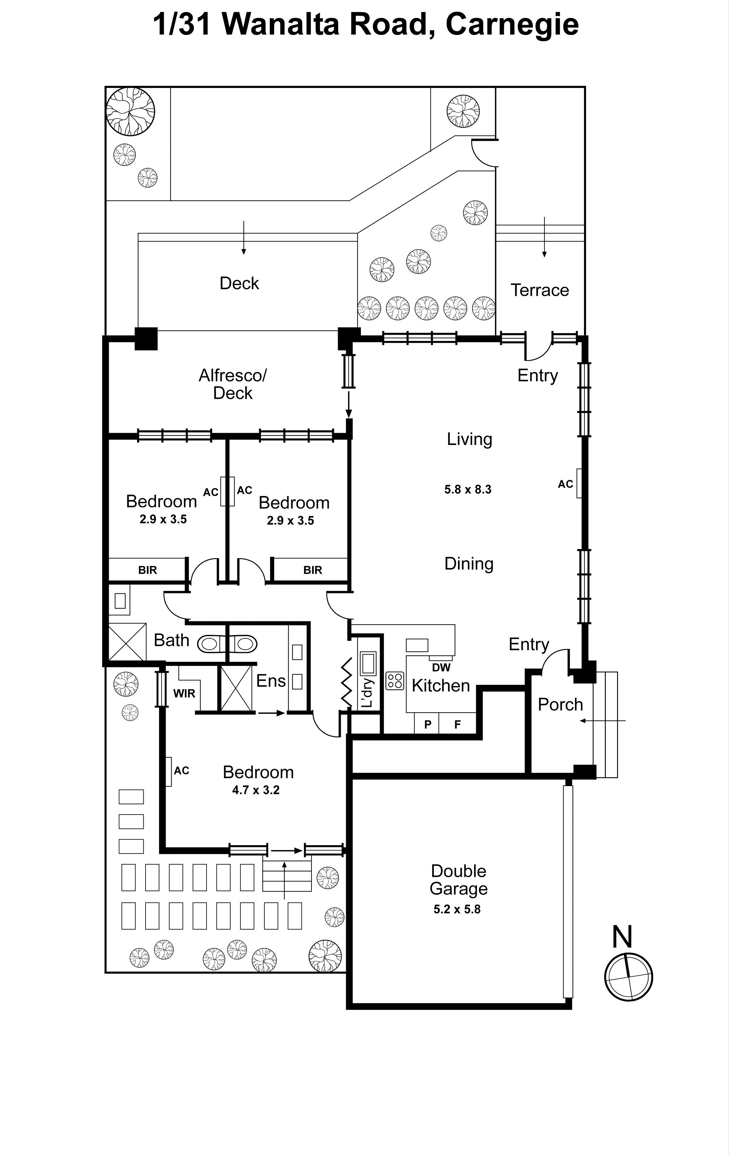 1/31 Wanalta Road, Carnegie VIC 3163 - Floorplan