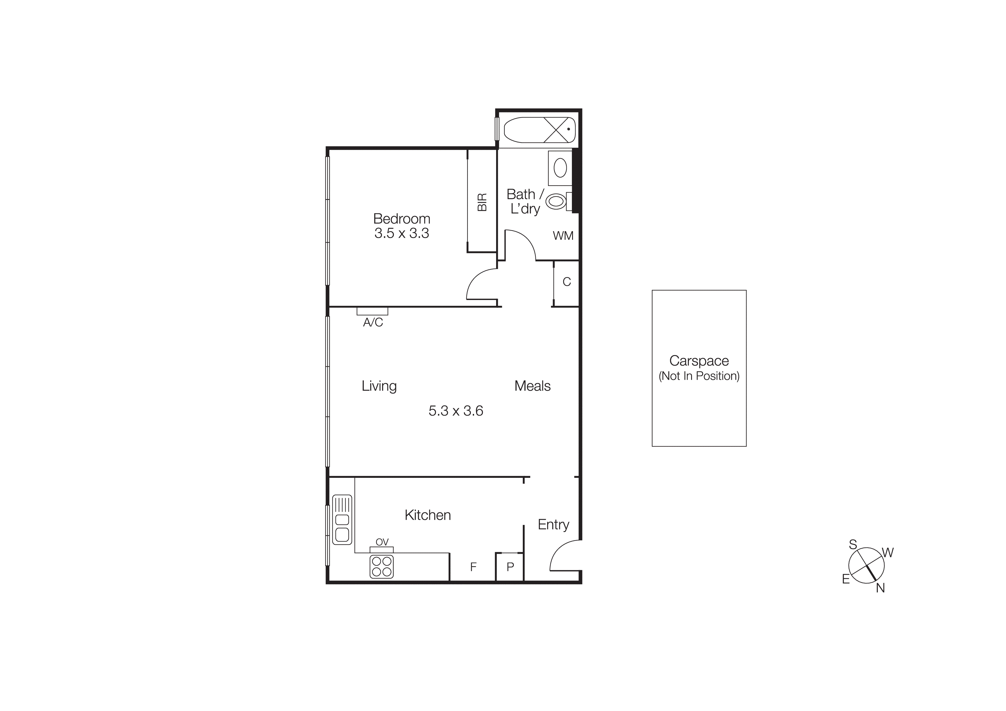13/102 Park Street, St Kilda West VIC 3182 - Floorplan