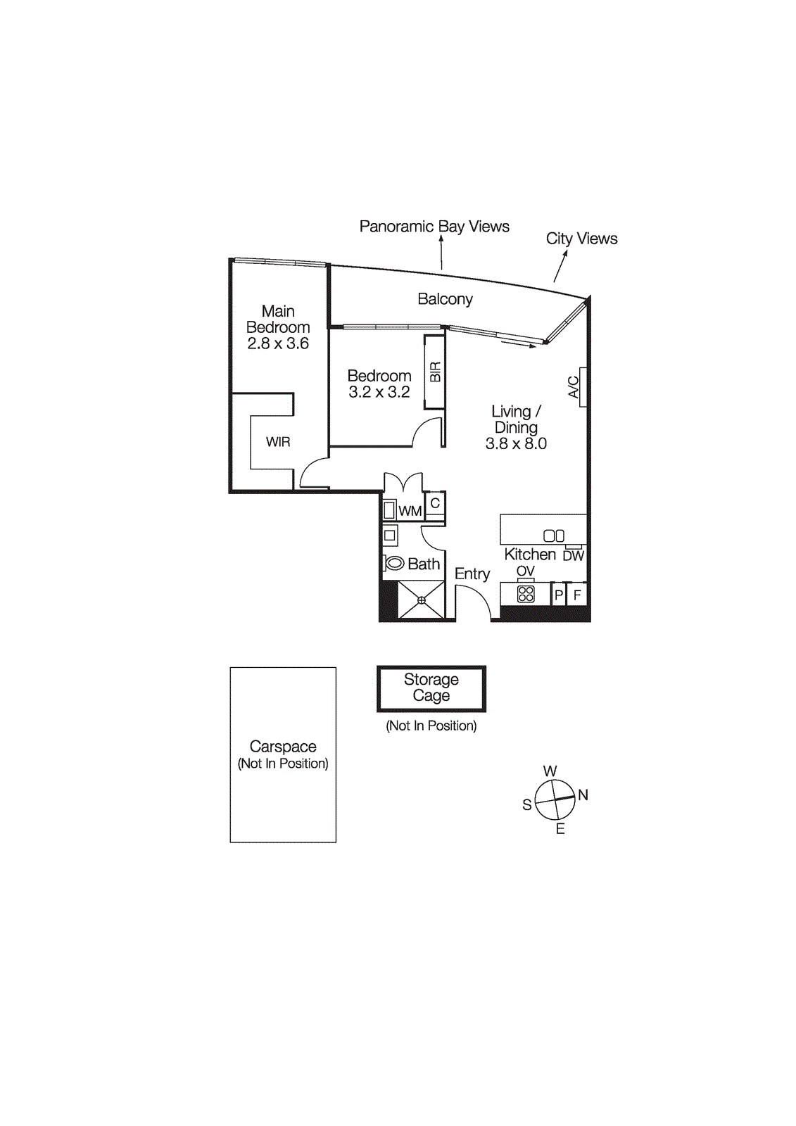 1310/3-5 St Kilda Road, St Kilda VIC 3182 - Floorplan