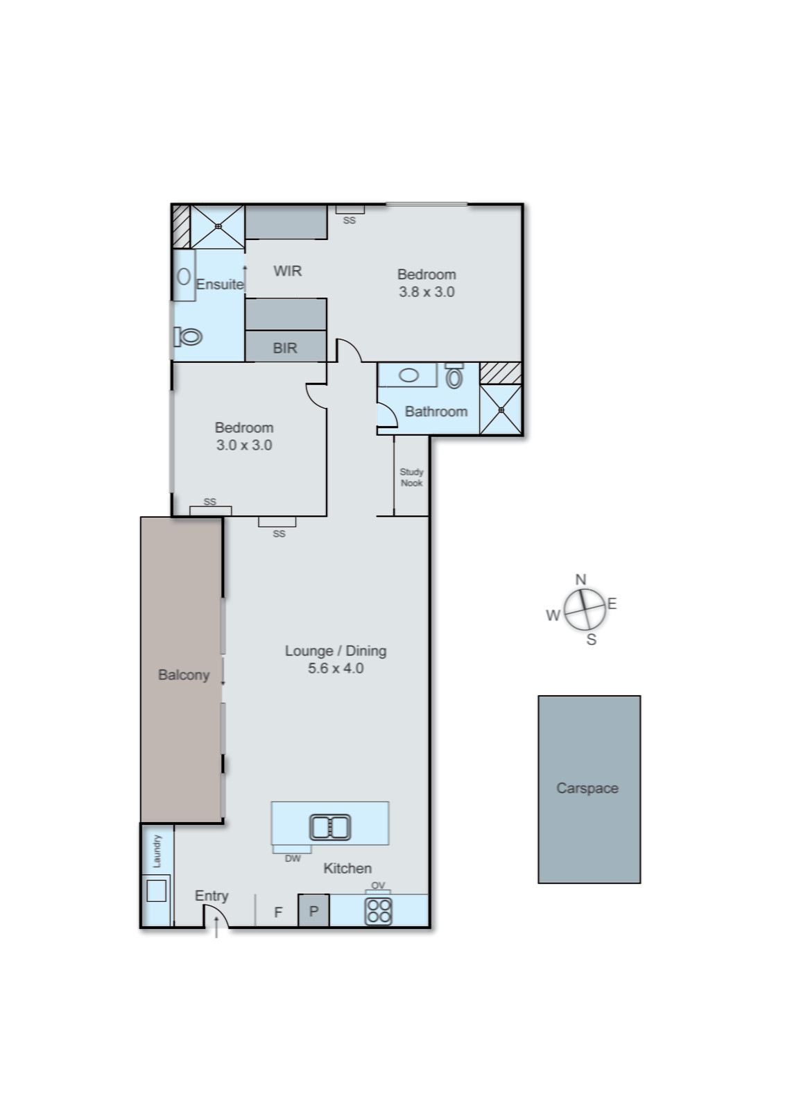 13/11 Railway Crescent, Hampton VIC 3188 - Floorplan