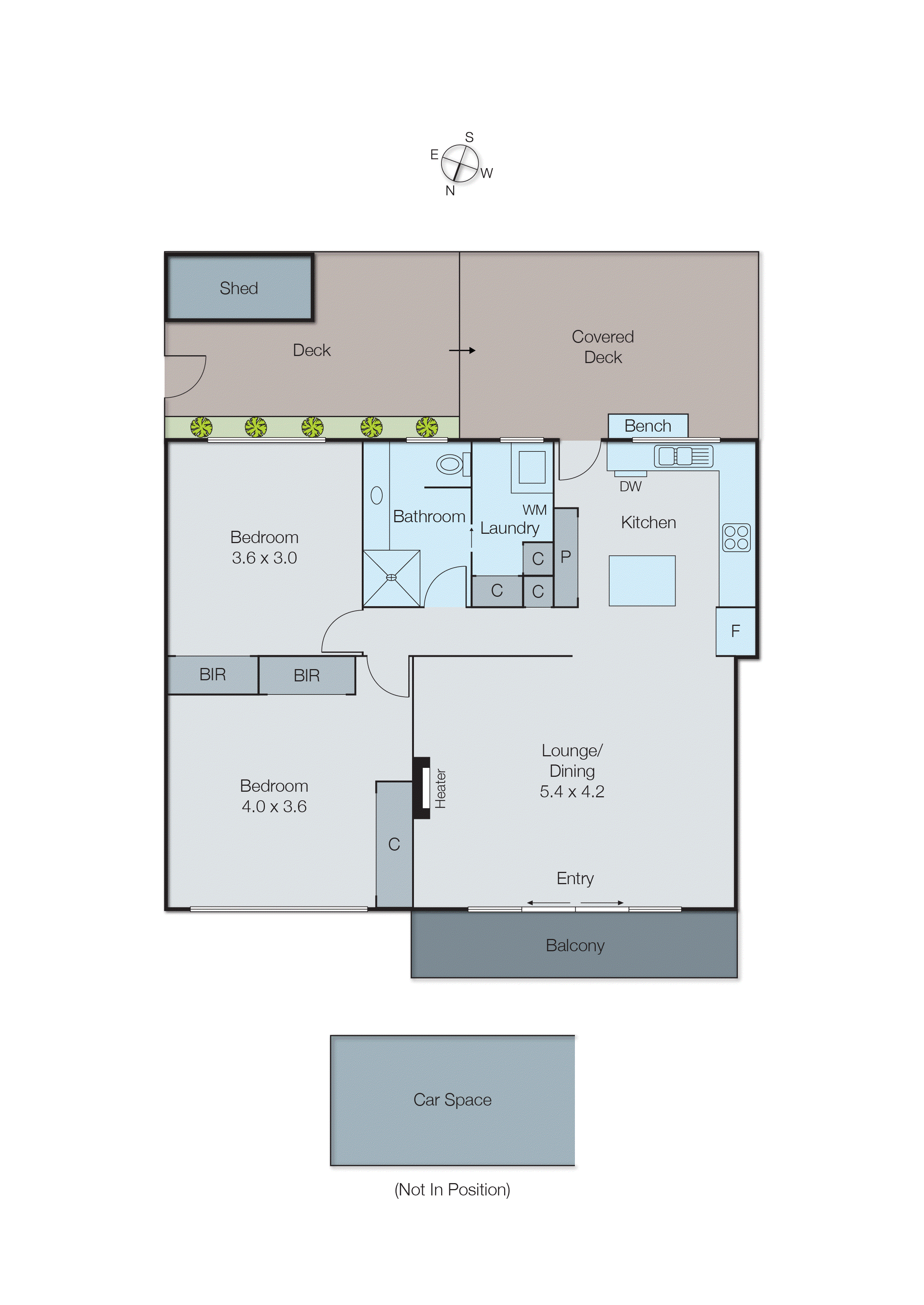 13/122 Nepean Highway, Aspendale VIC 3195 - Floorplan