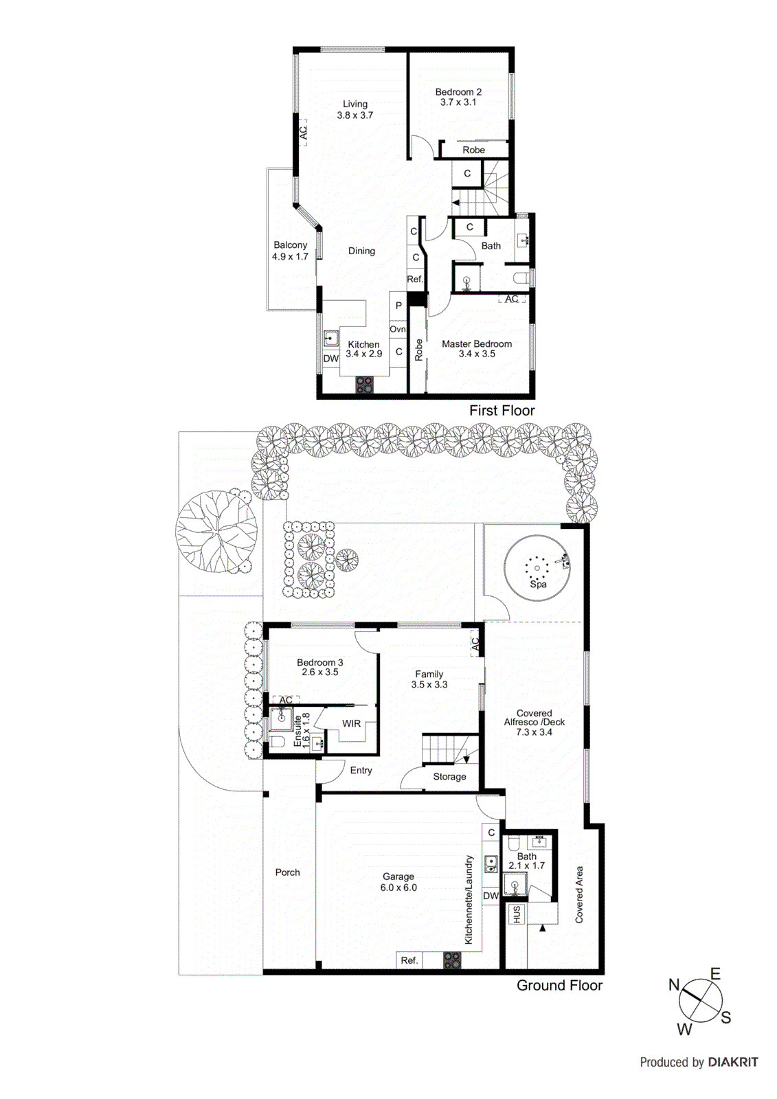 1/317 Nepean Highway, Edithvale VIC 3196 - Floorplan
