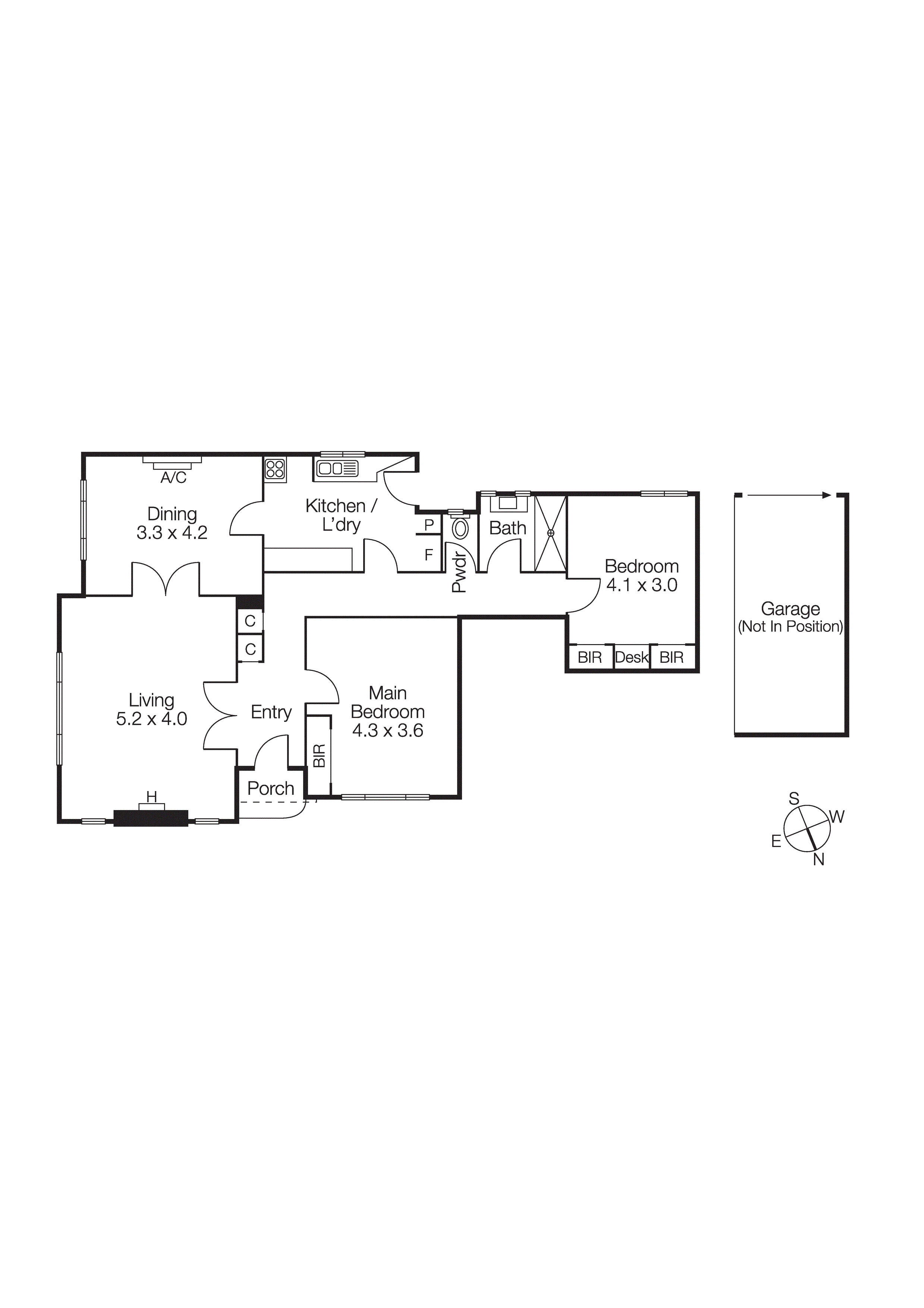 1/317 St Kilda Street, Brighton VIC 3186 - Floorplan