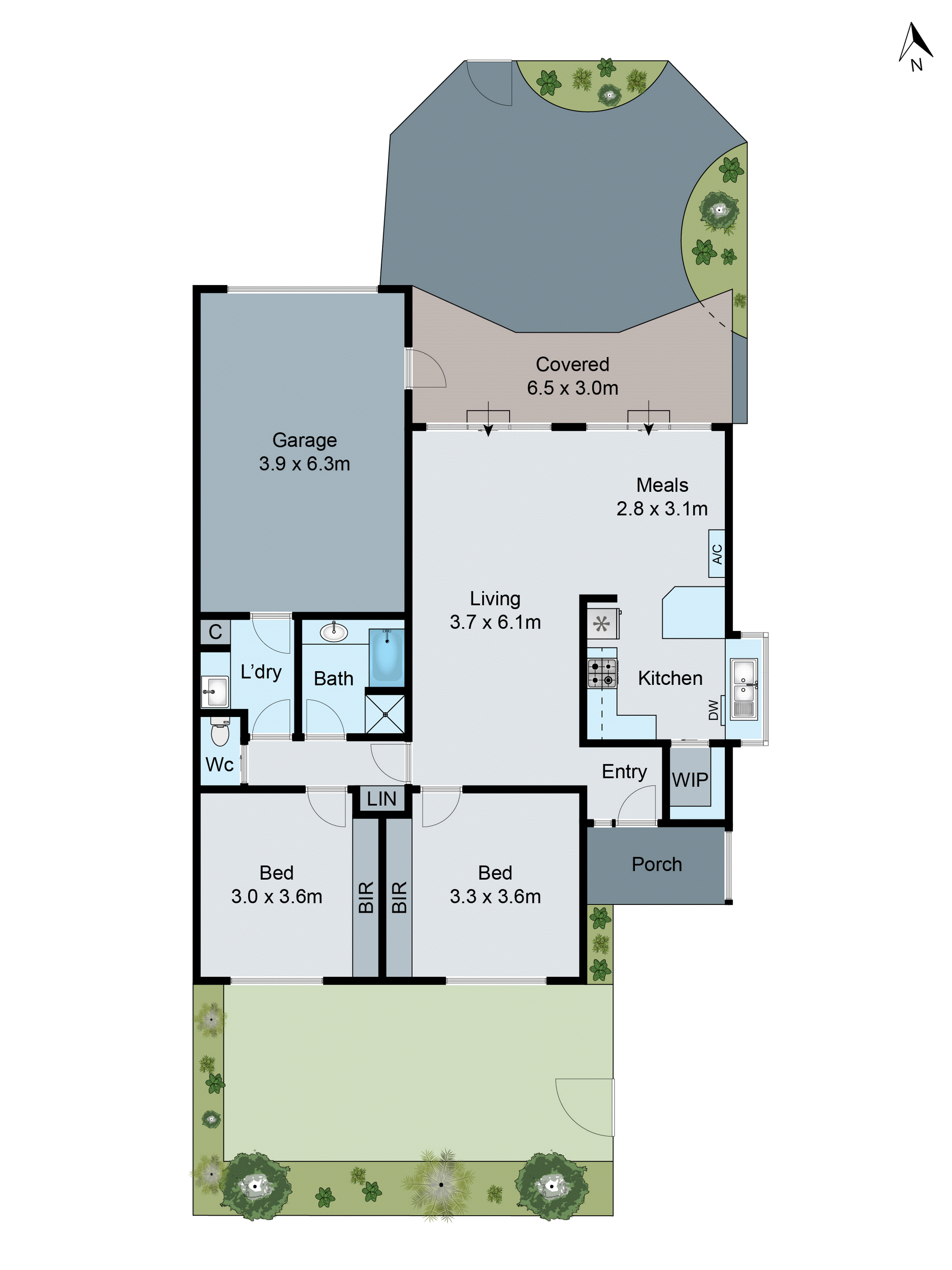 1/318 Aberdeen Street, Manifold Heights VIC 3218 - Floorplan