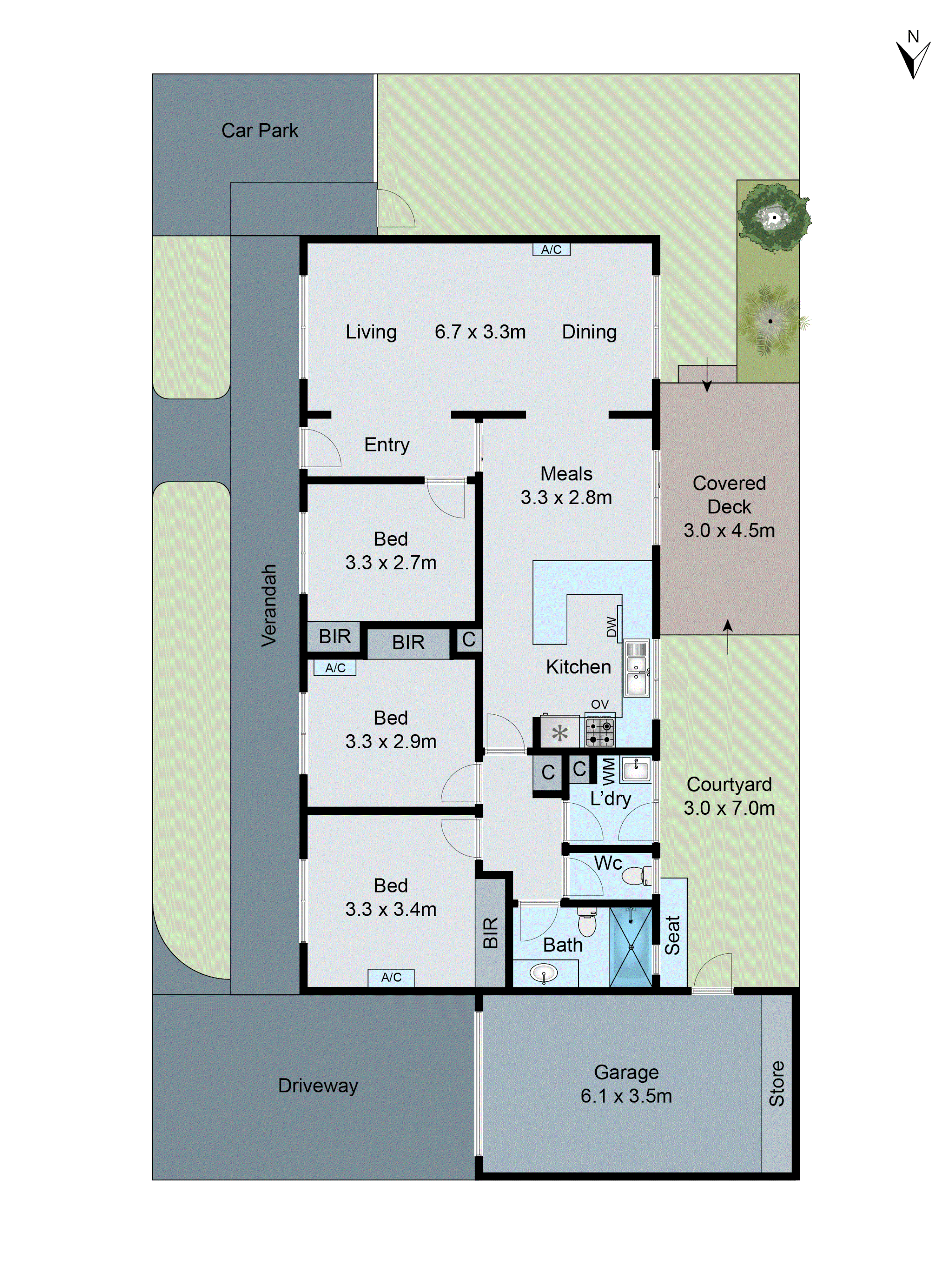 1/319 Waverley Road, Mount Waverley VIC 3149 - Floorplan