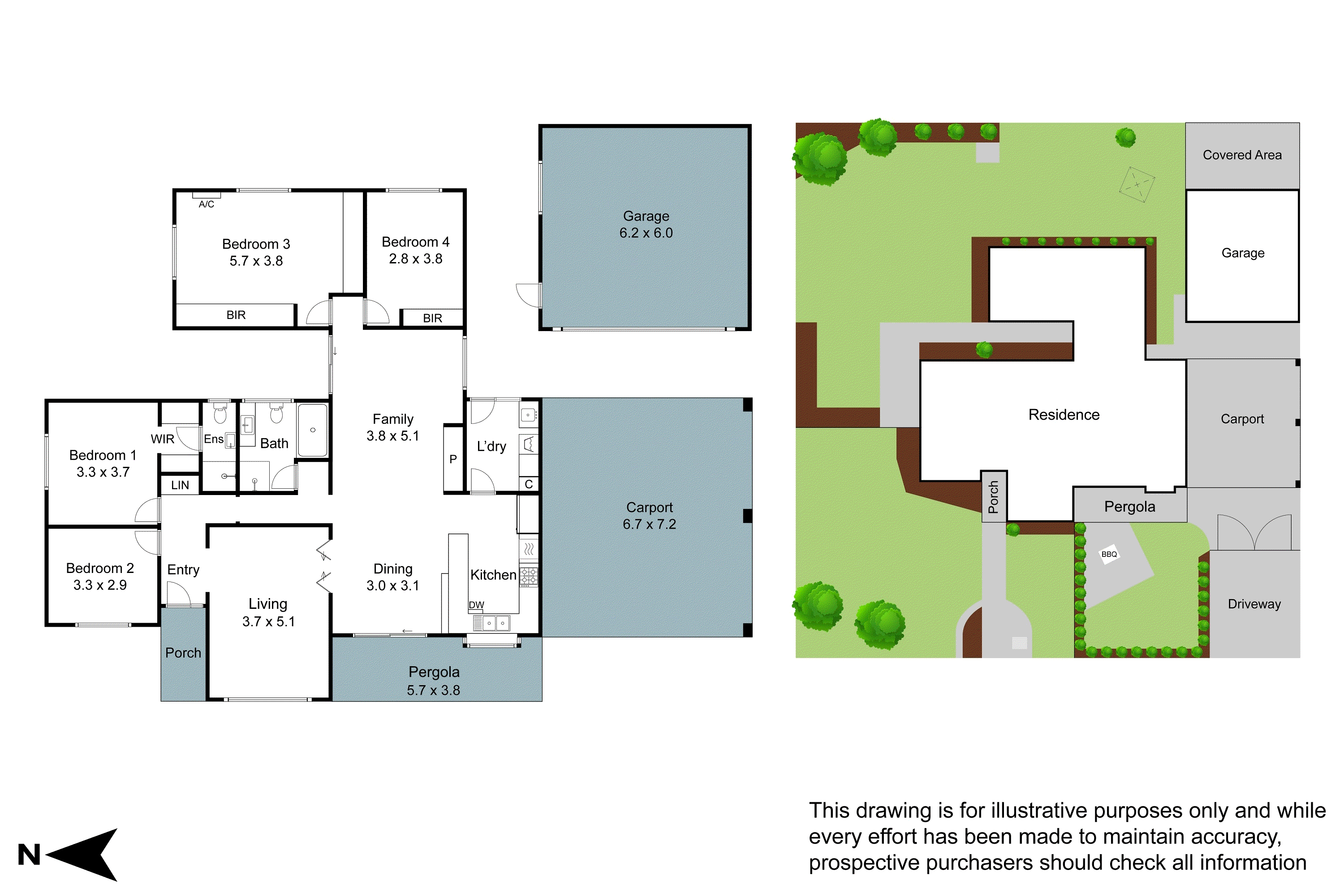 132 Berrabri Drive, Scoresby VIC 3179 - Floorplan