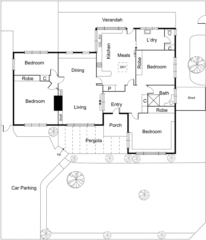 1/32 Browns Road, Bentleigh East VIC 3165 - Floorplan