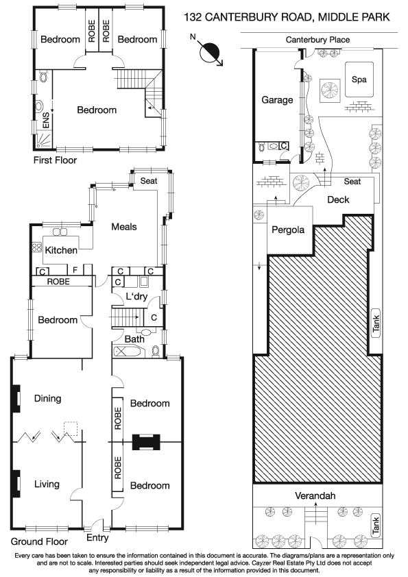132 Canterbury Road, MIDDLE PARK VIC 3206 - Floorplan