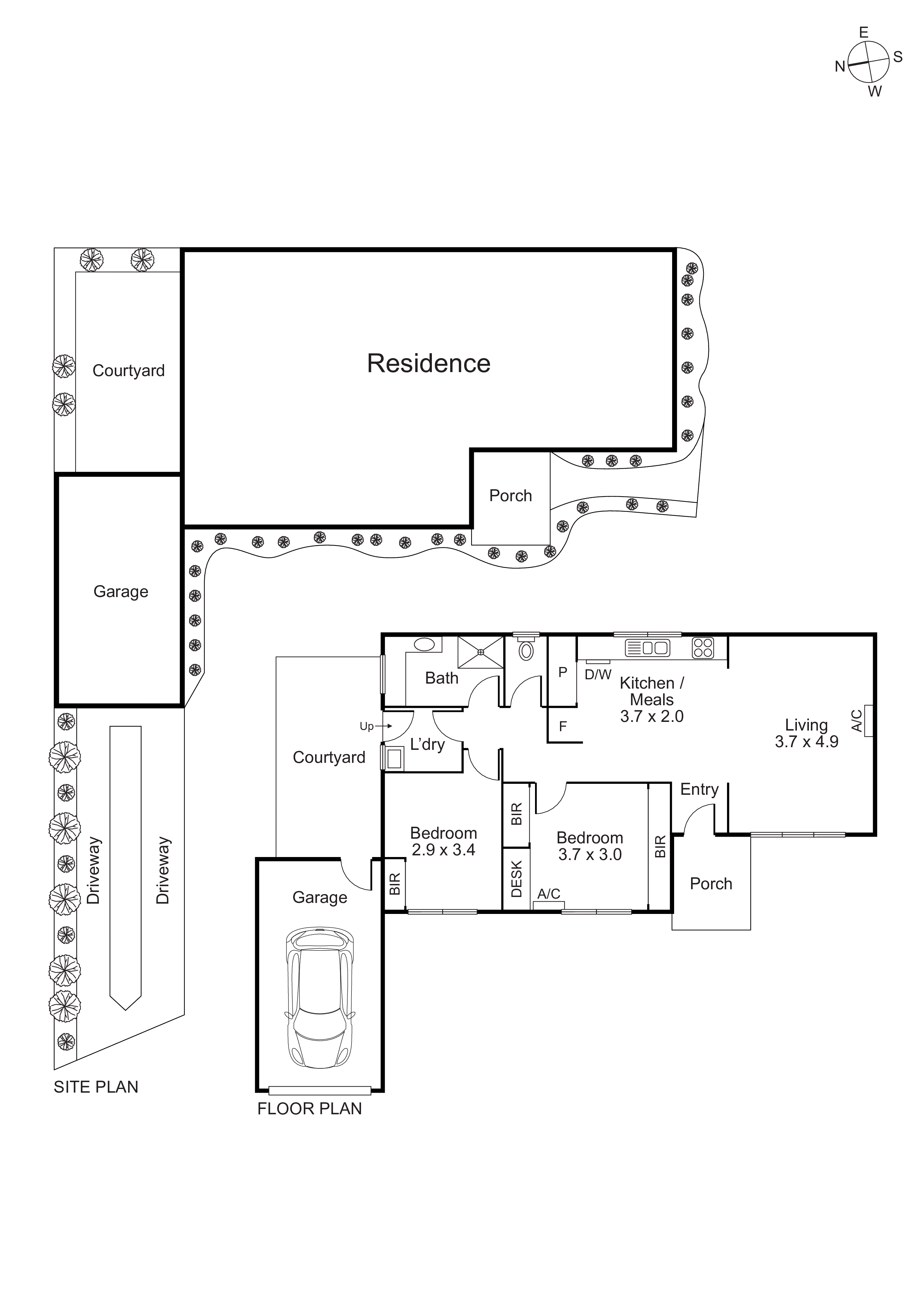 1/32 Chapel Road, Moorabbin VIC 3189 - Floorplan