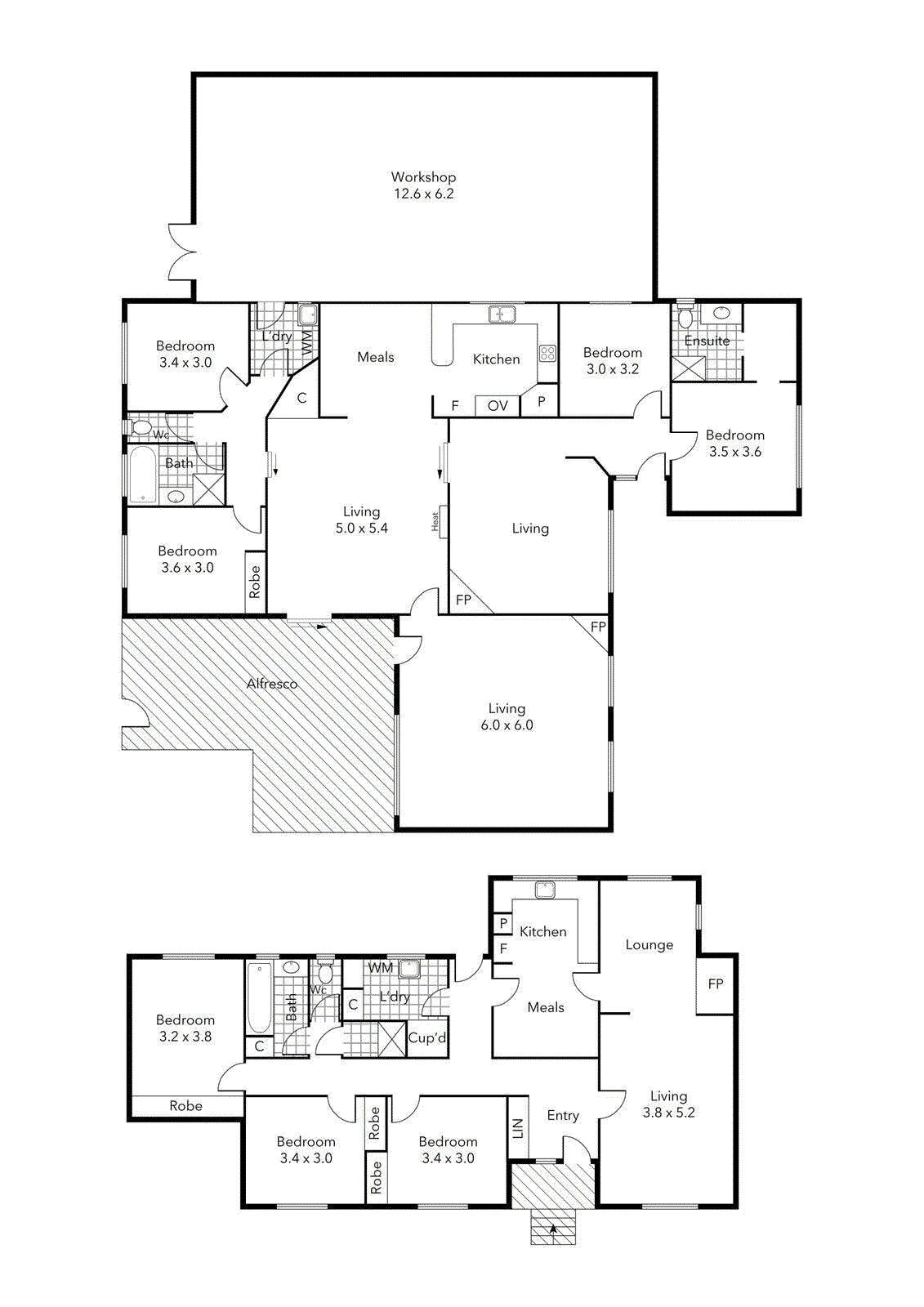 132 Elsworth Street East, Canadian VIC 3350 - Floorplan