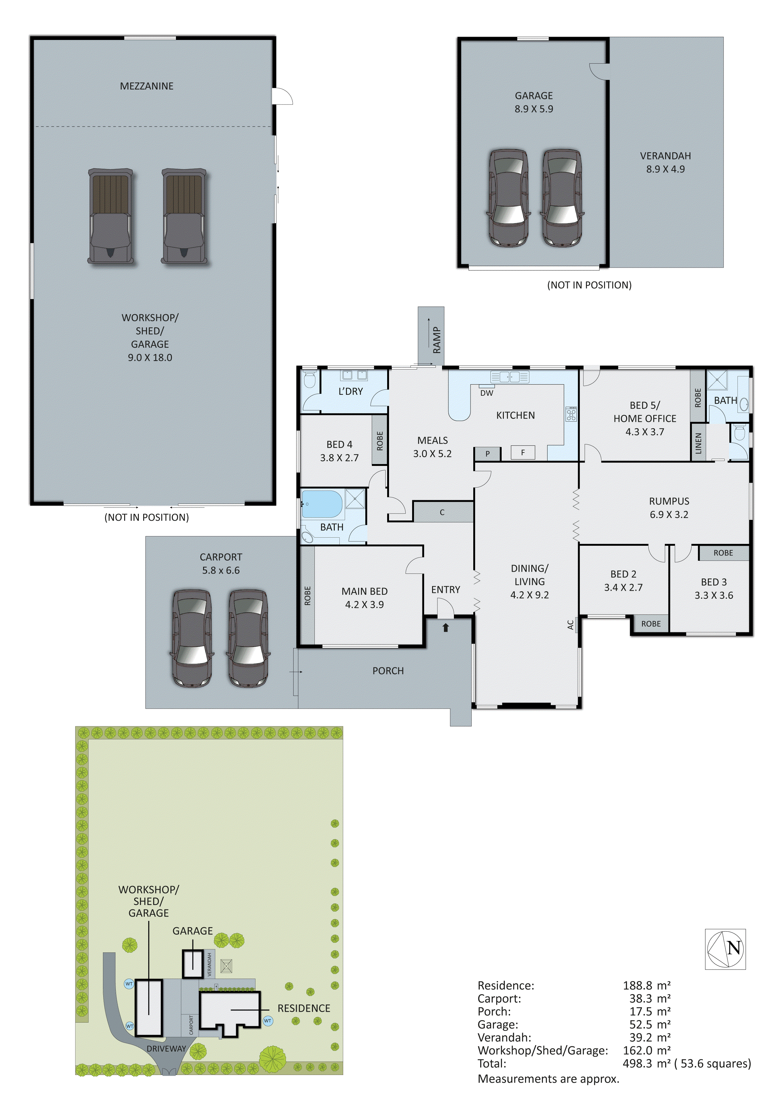 132 Fernside Drive, Bangholme VIC 3175 - Floorplan