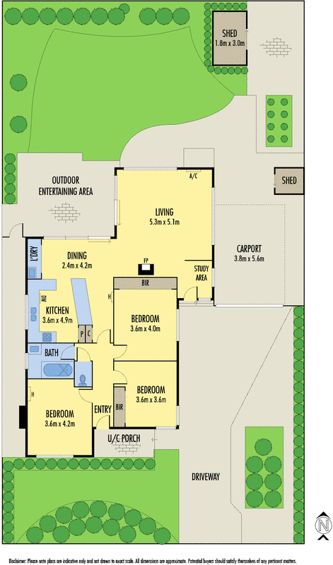132 Isabella Street, Geelong West VIC 3218 - Floorplan