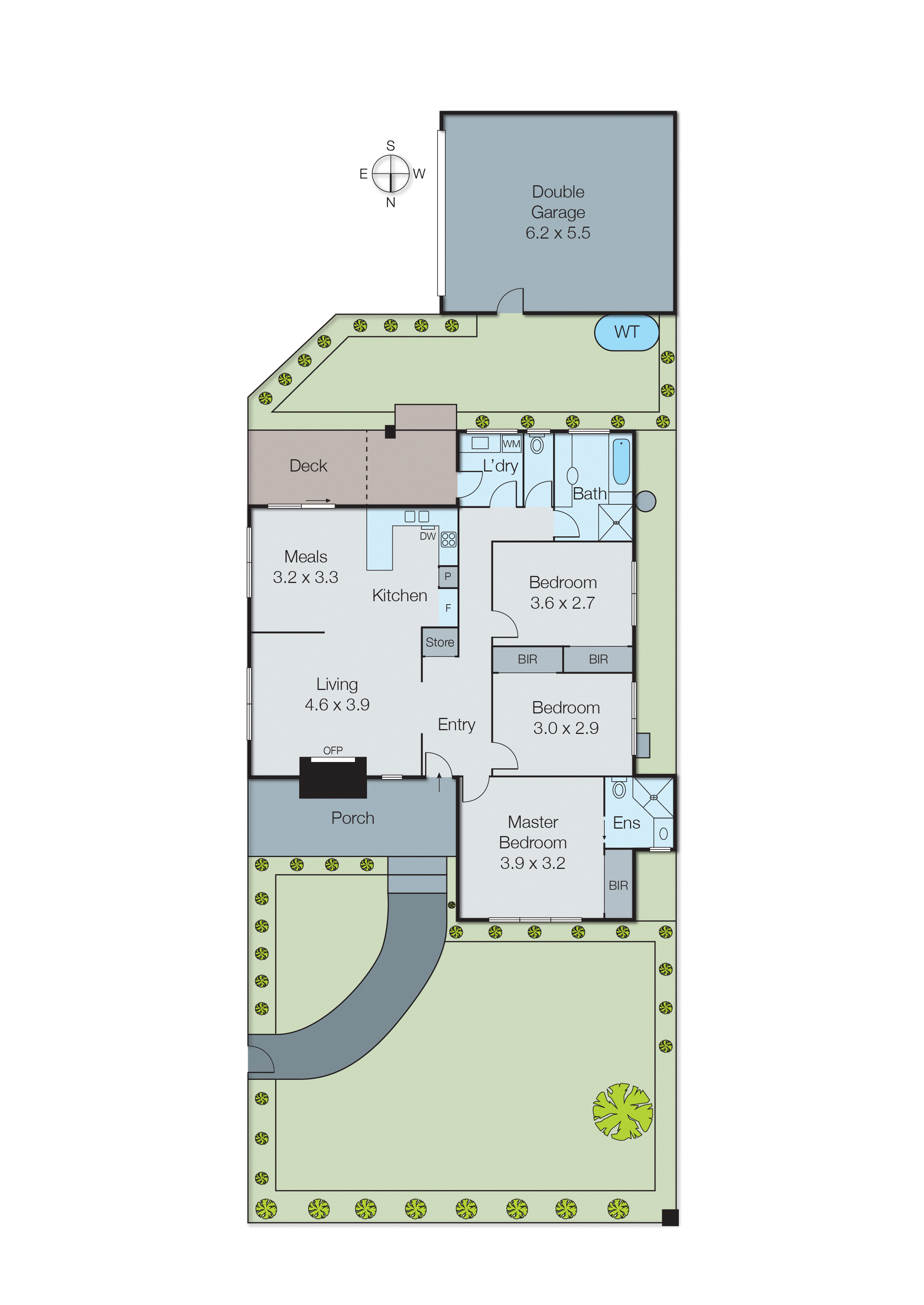 1/32 Luxmoore Street, Cheltenham VIC 3192 - Floorplan